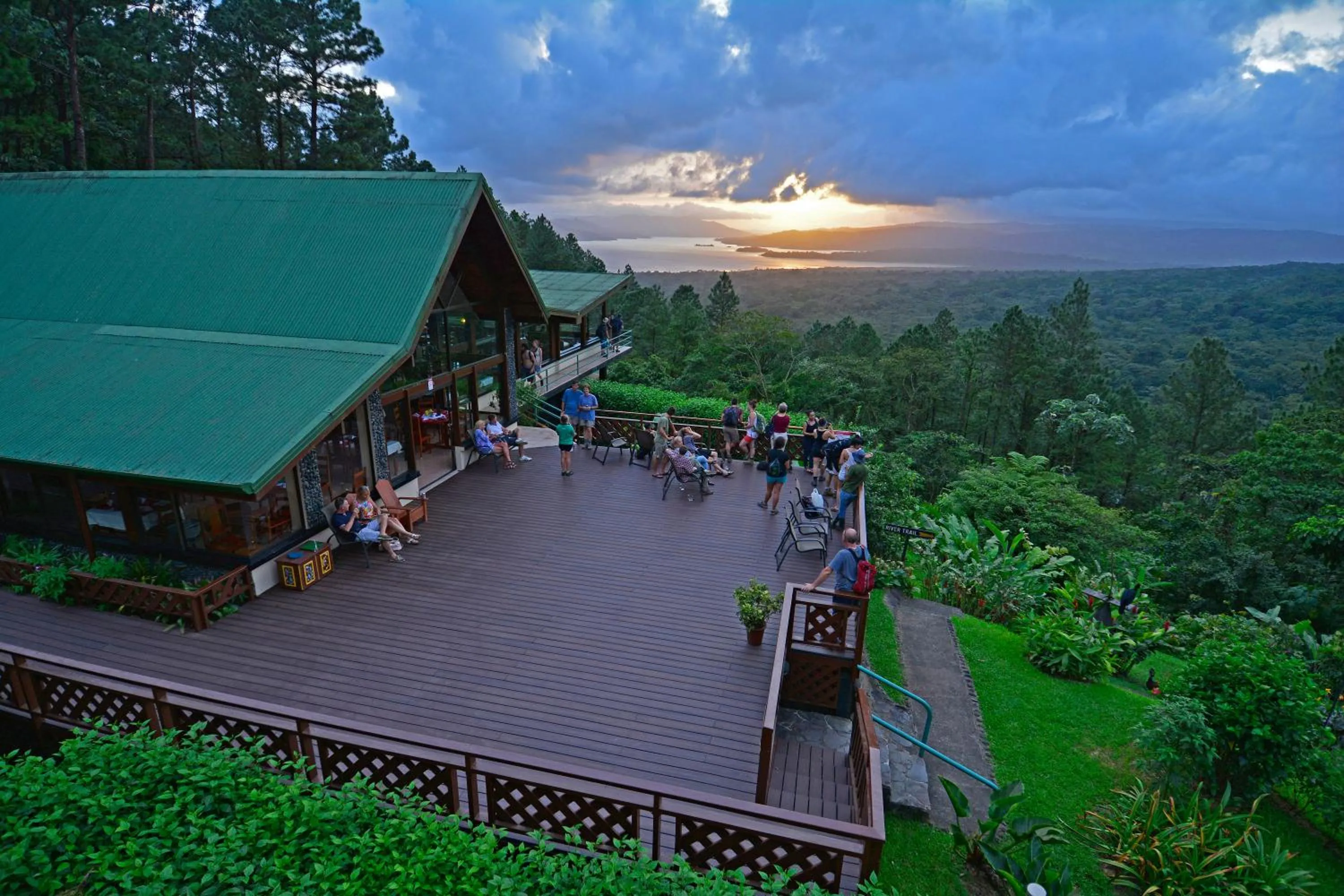 Balcony/Terrace in Arenal Observatory Lodge & Trails