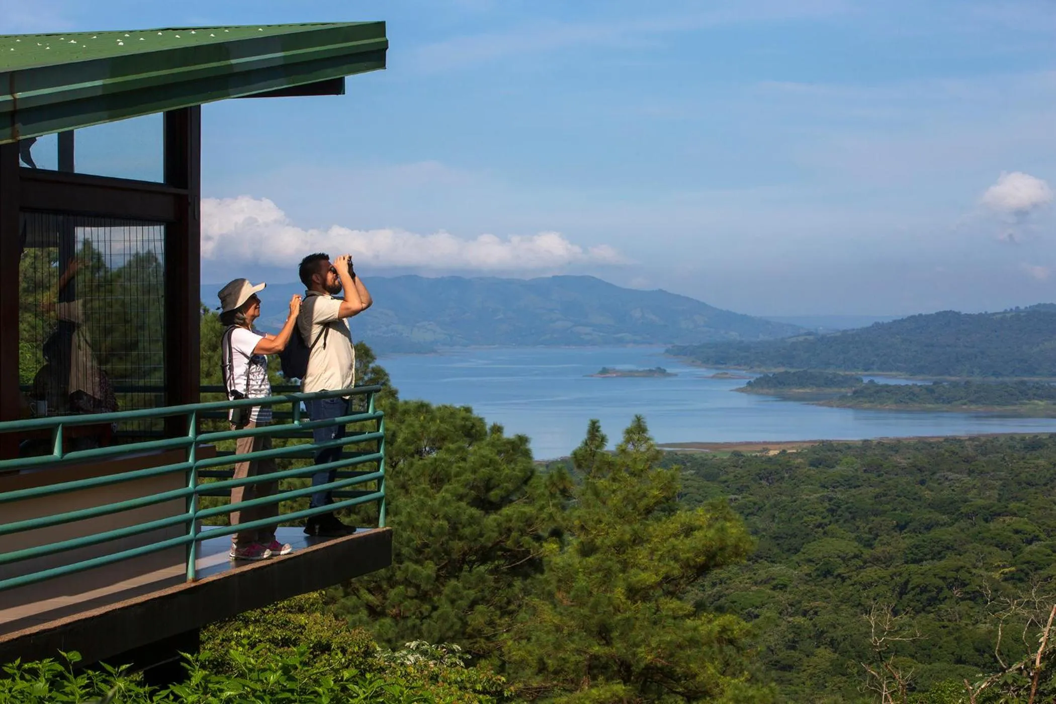 Lake view in Arenal Observatory Lodge & Trails