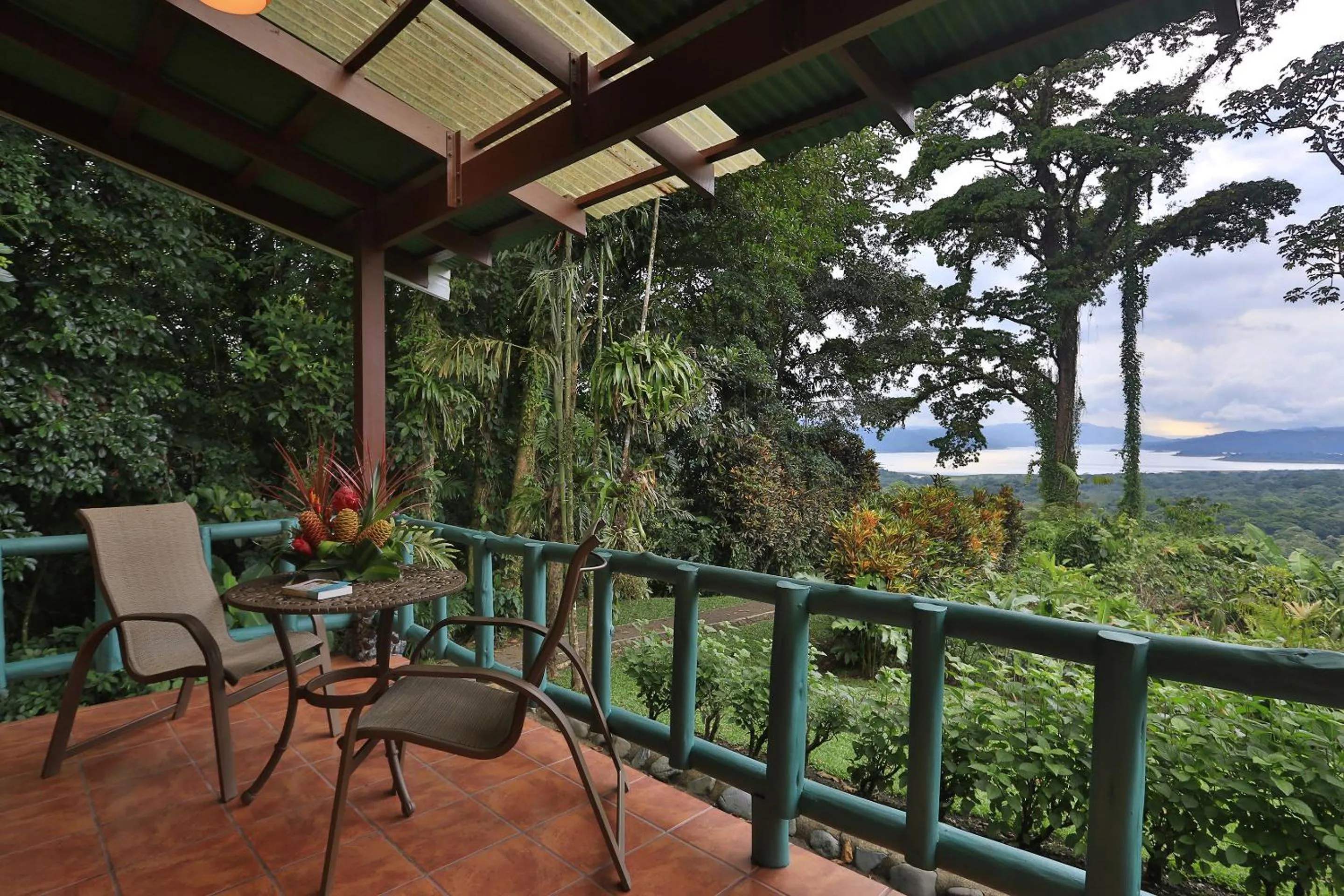 Balcony/Terrace in Arenal Observatory Lodge & Trails