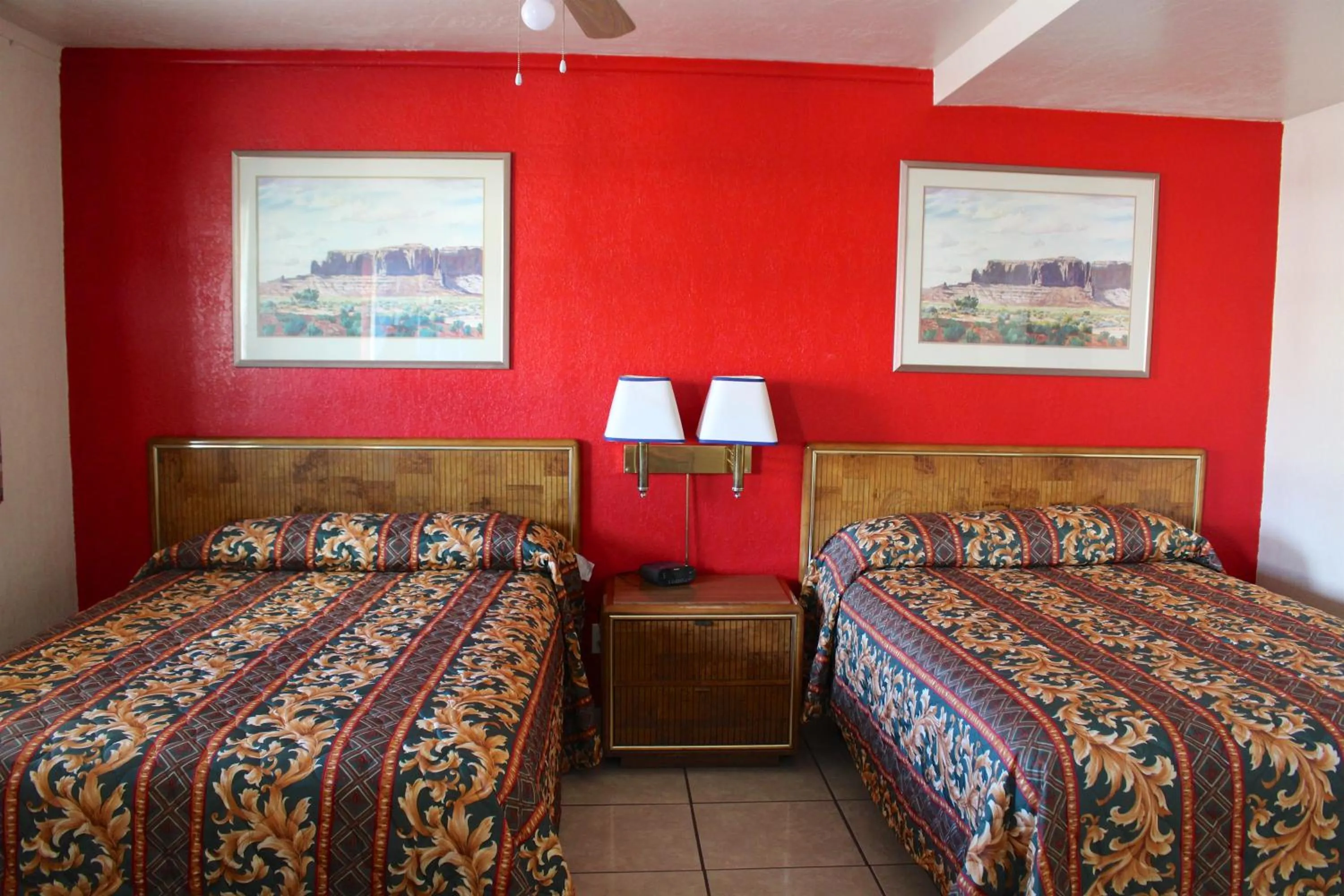 Bed in Starlite Motel