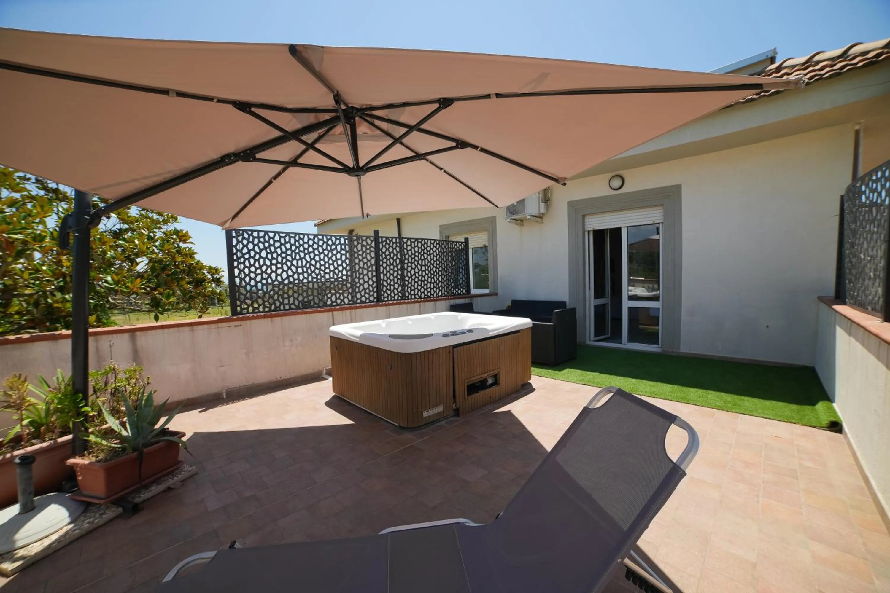 Balcony/Terrace in Villa Miramare