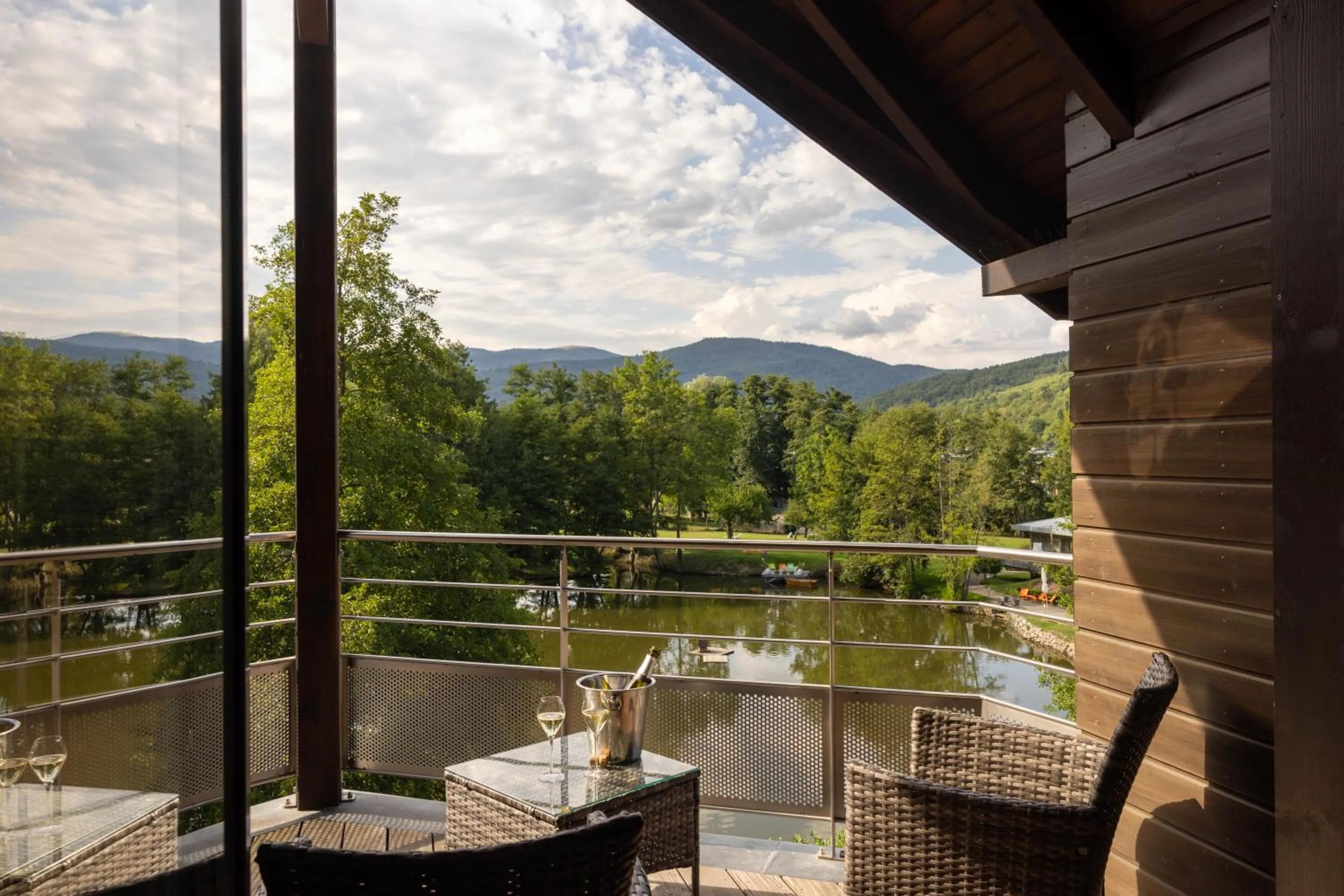 Balcony/Terrace in Hotel Du Lac