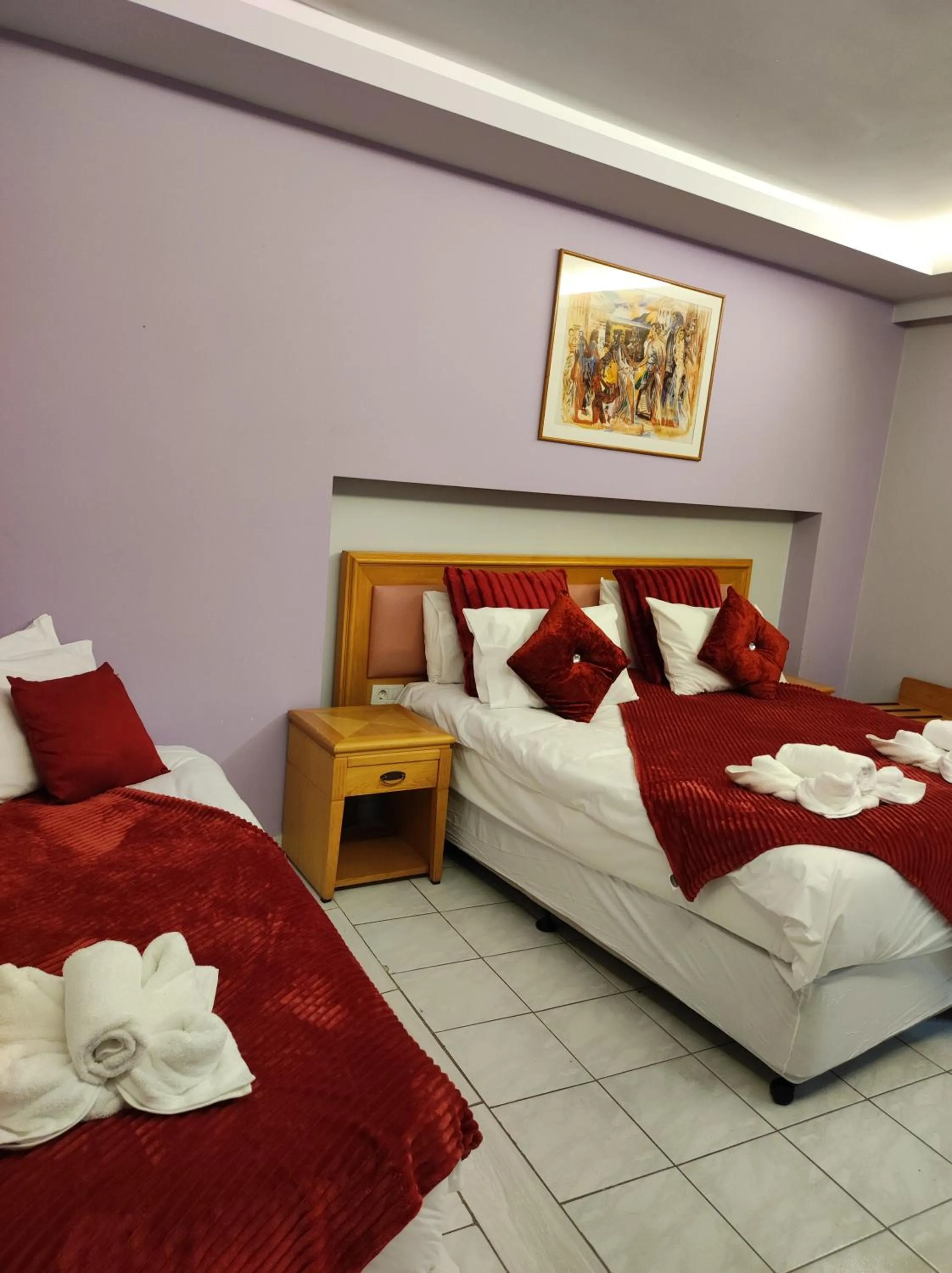 Bed in N E P center Hotel Rodos