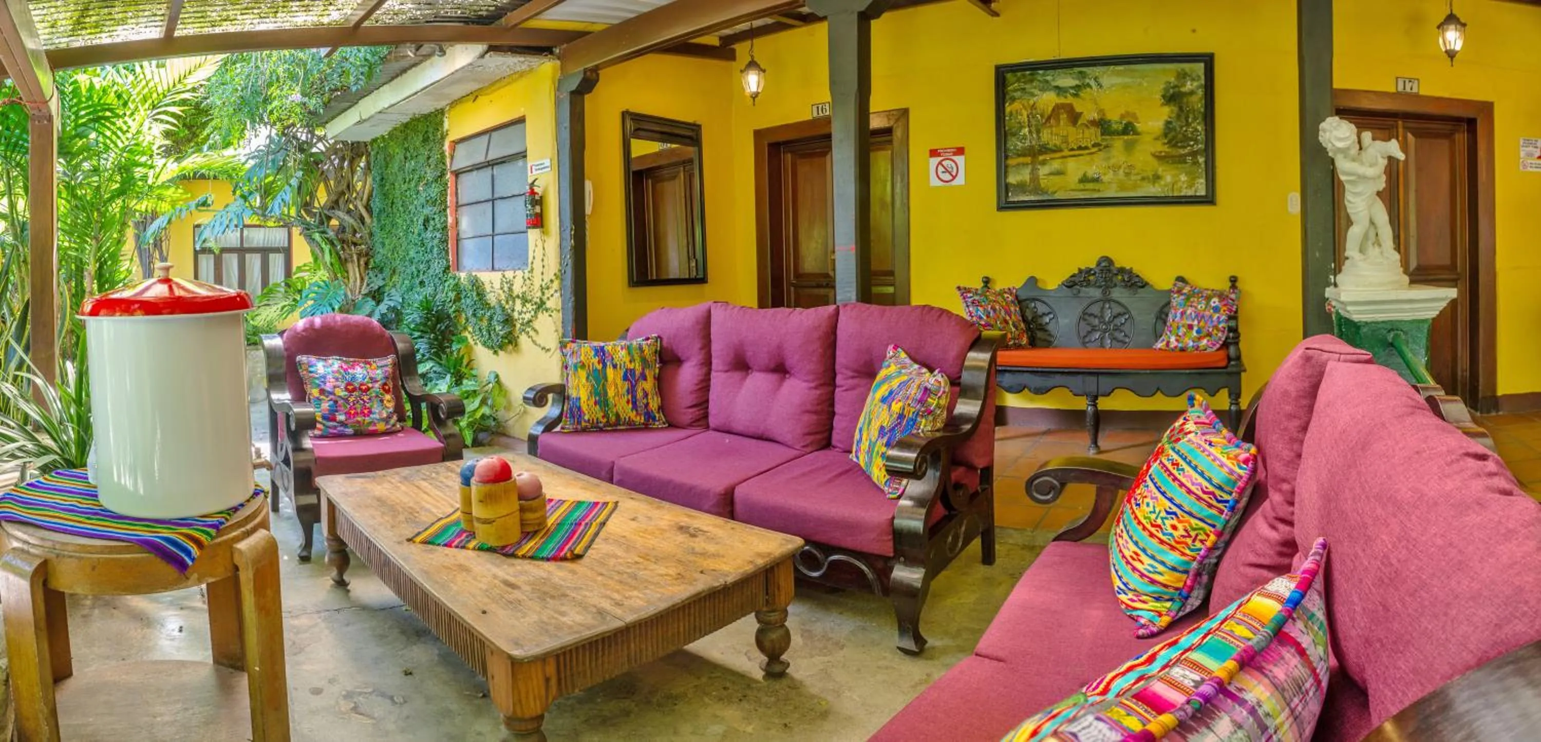 Seating area in Hotel Casa Antigua by AHS