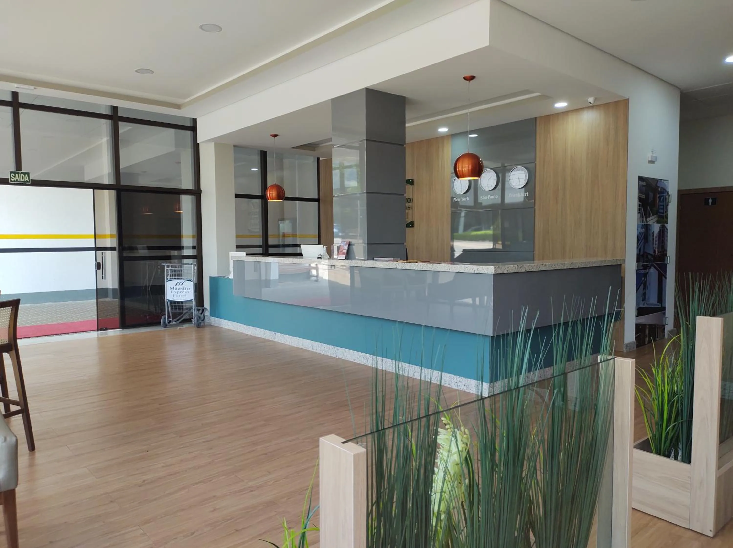 Lobby or reception in Hotel Maestro Express