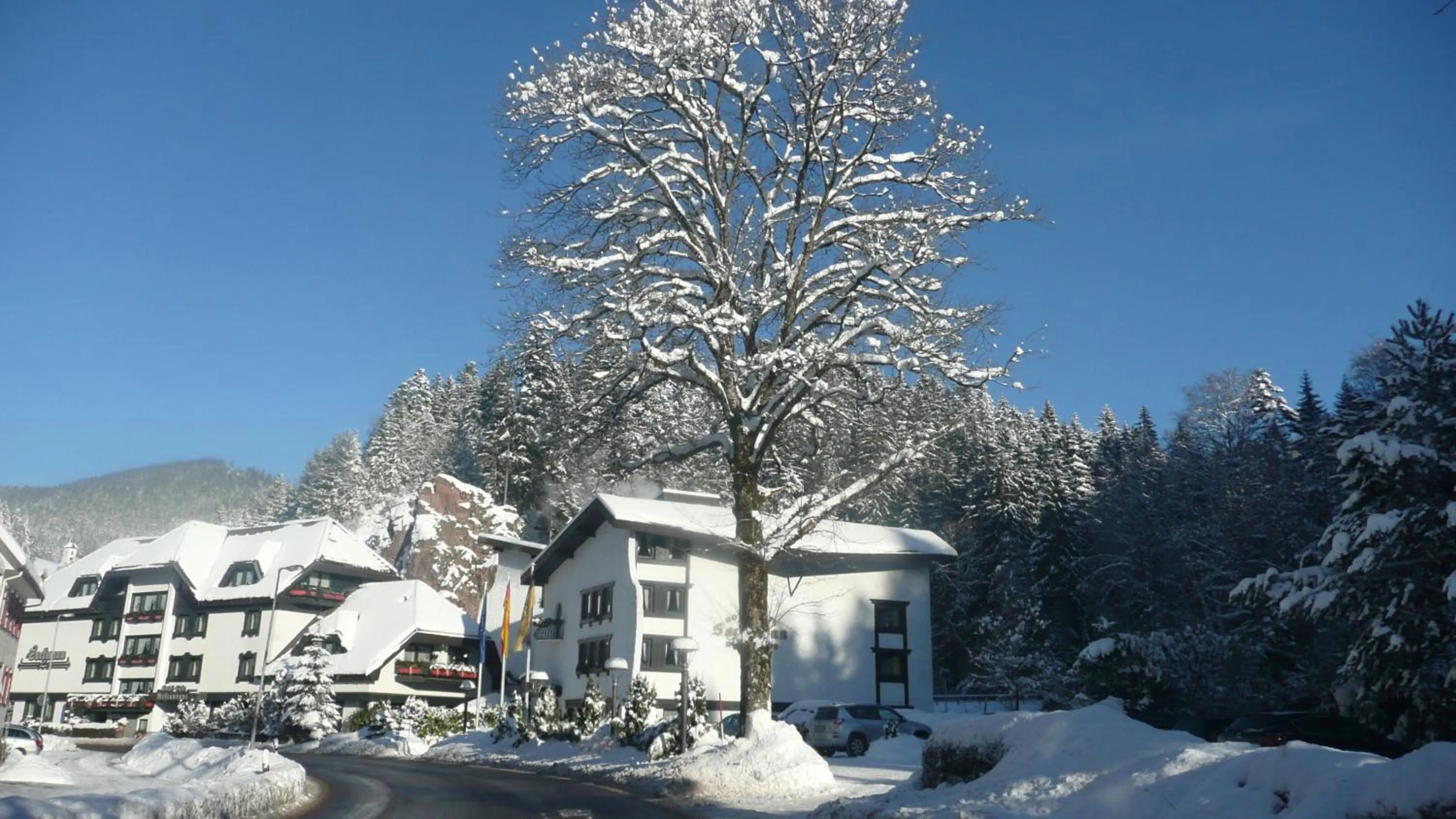 Property building in Sackmann Wanderhotel