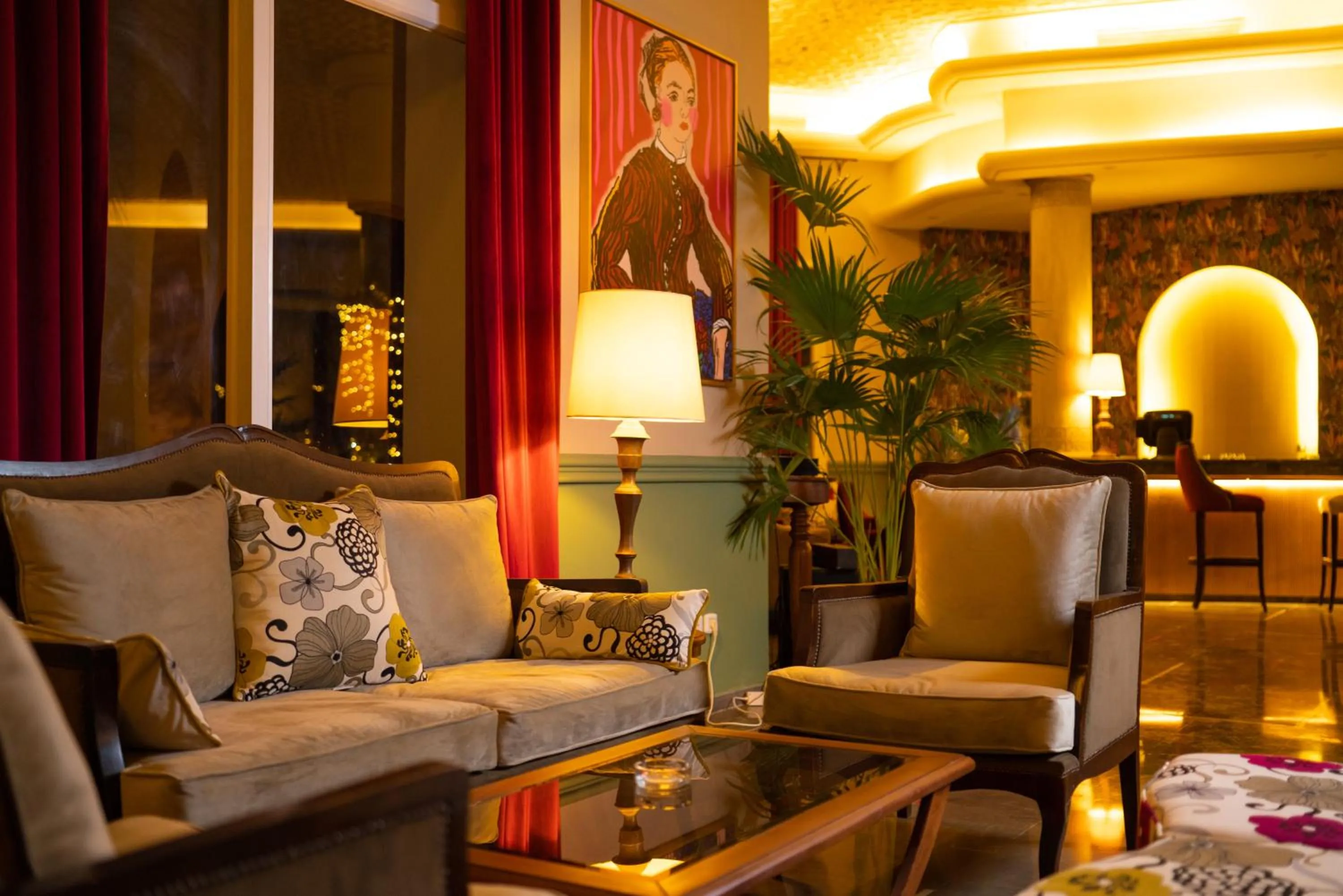 Seating area in Eden Yasmine Resort & Spa