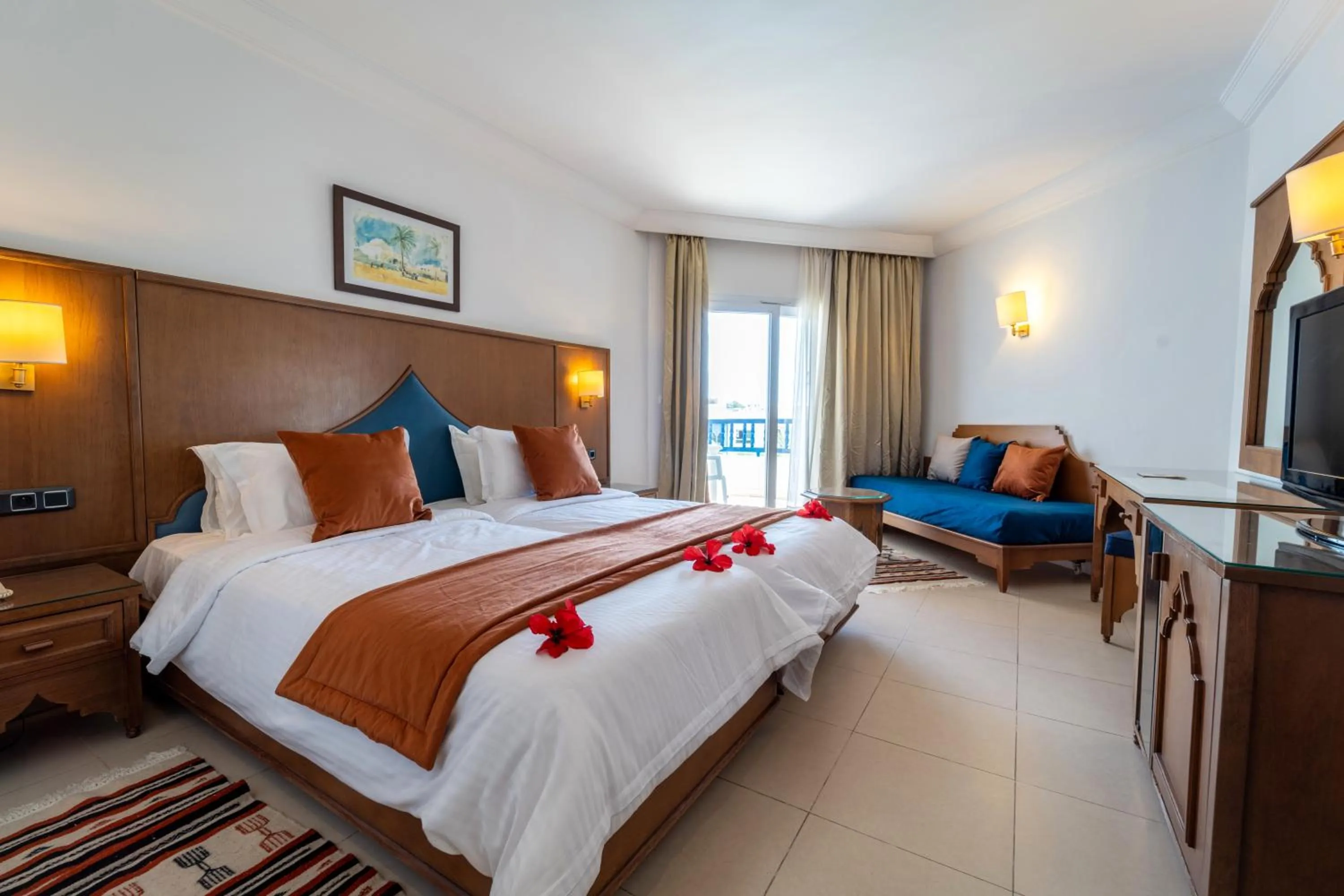 Bedroom, Bed in Eden Yasmine Resort & Spa