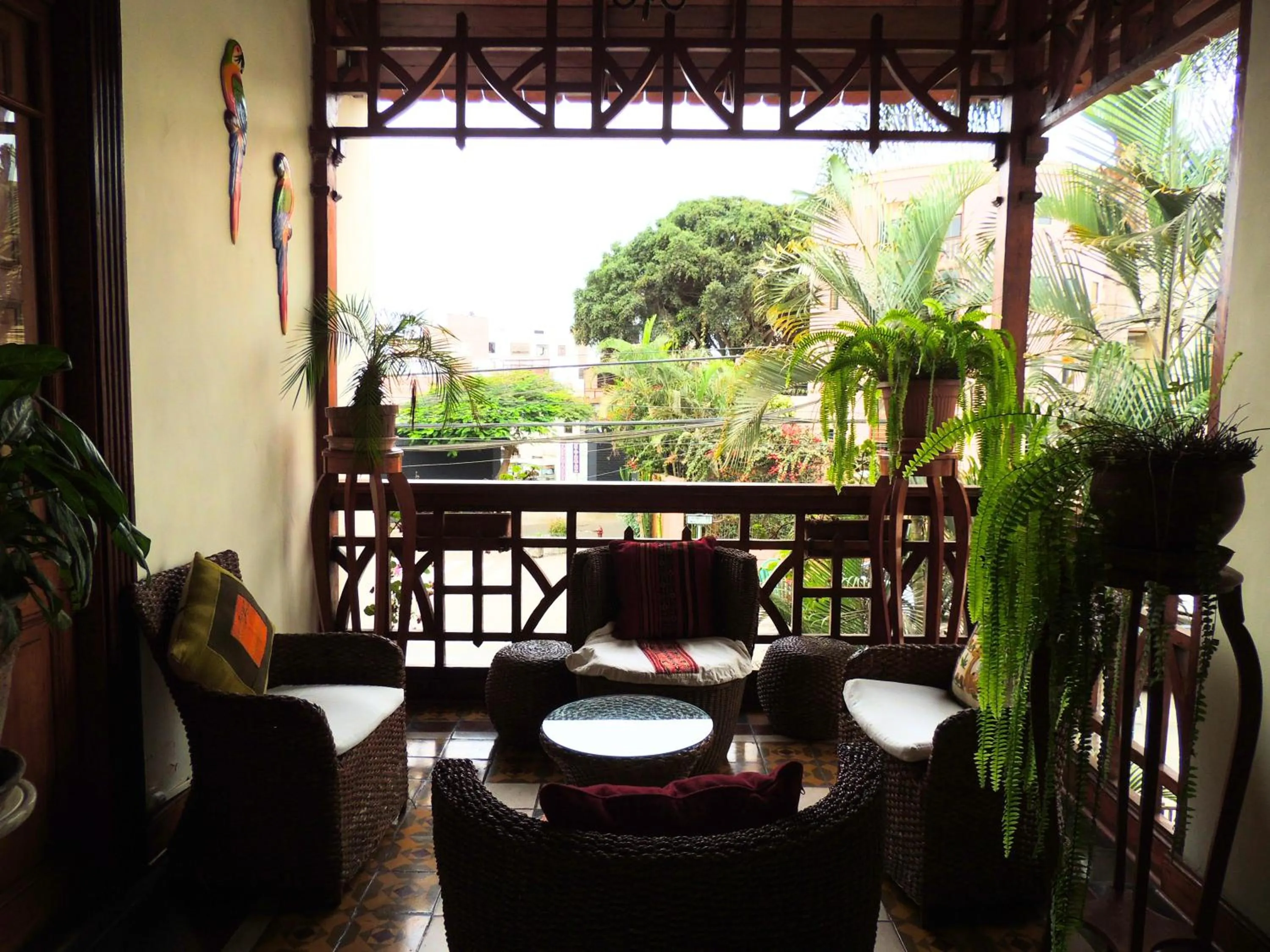 Balcony/Terrace in Lima Wari Hotel Boutique