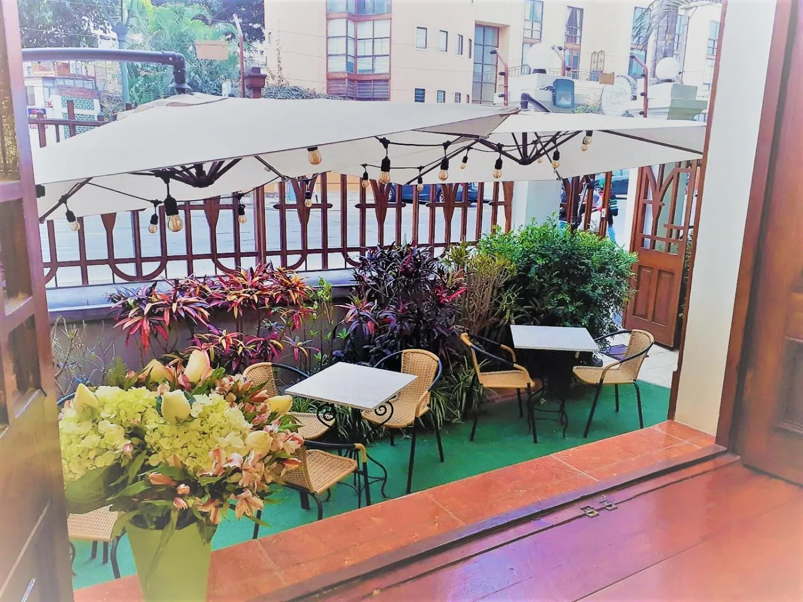 Patio in Lima Wari Hotel Boutique