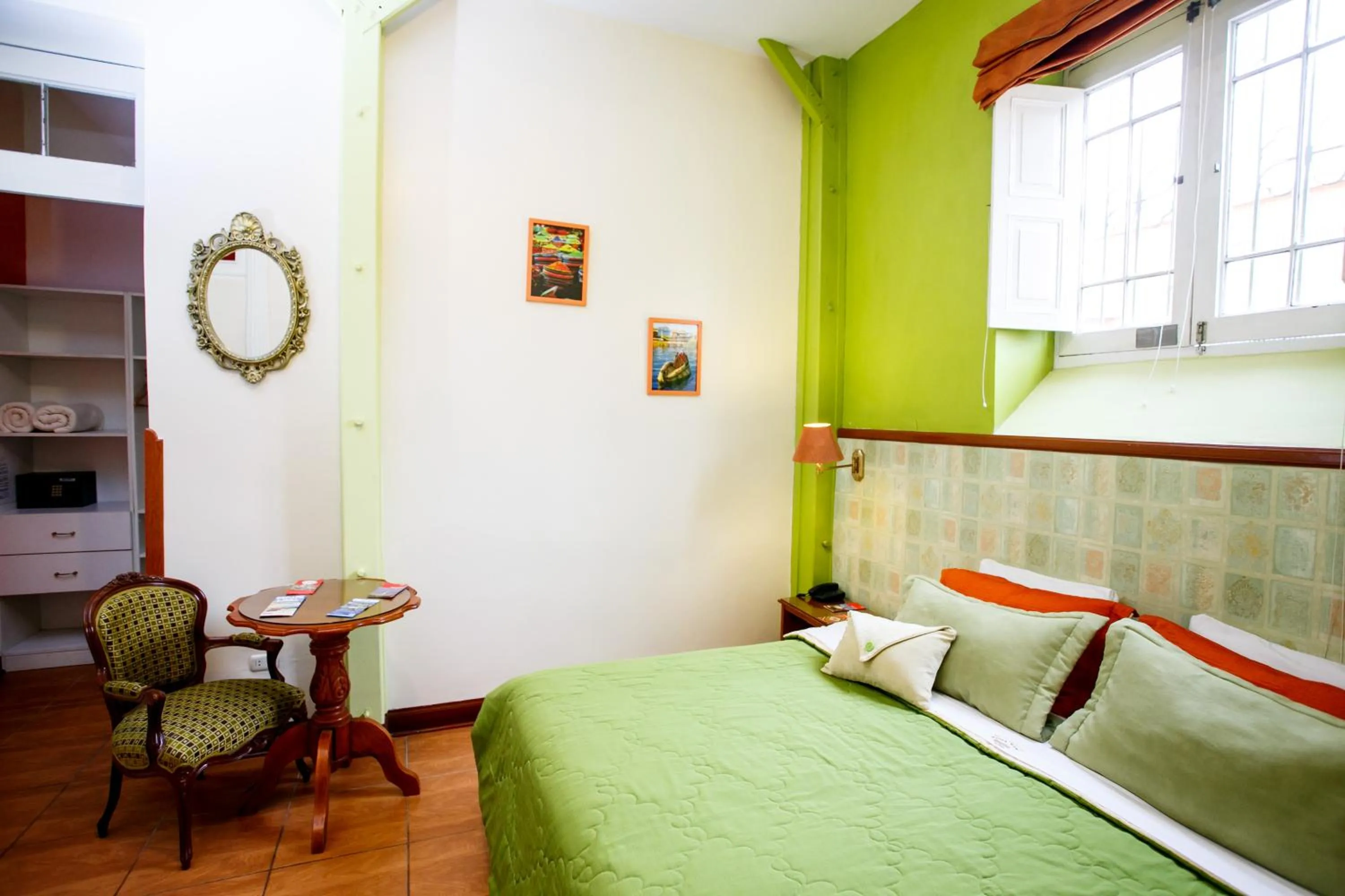 Bed in Lima Wari Hotel Boutique