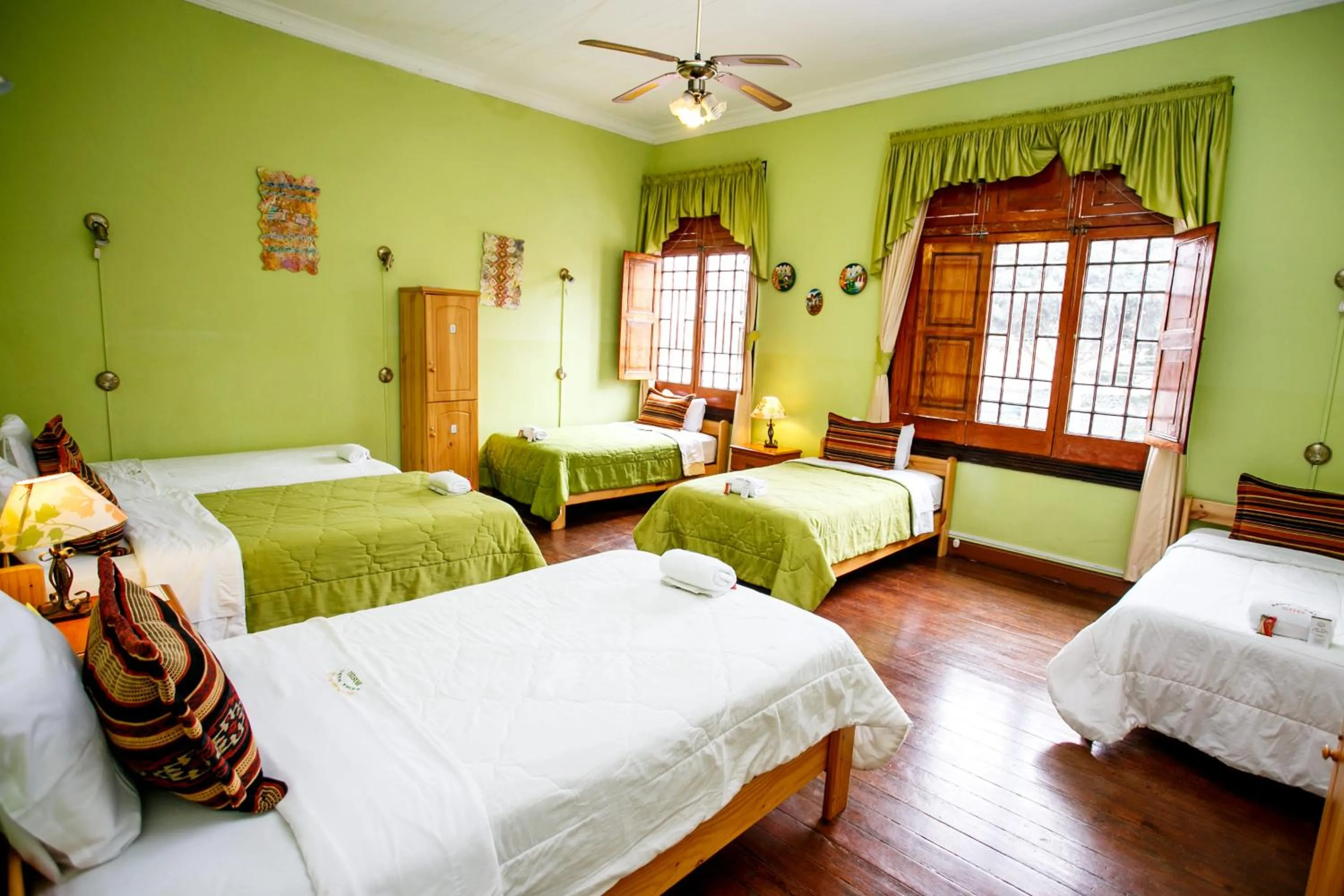 Bed in Lima Wari Hotel Boutique