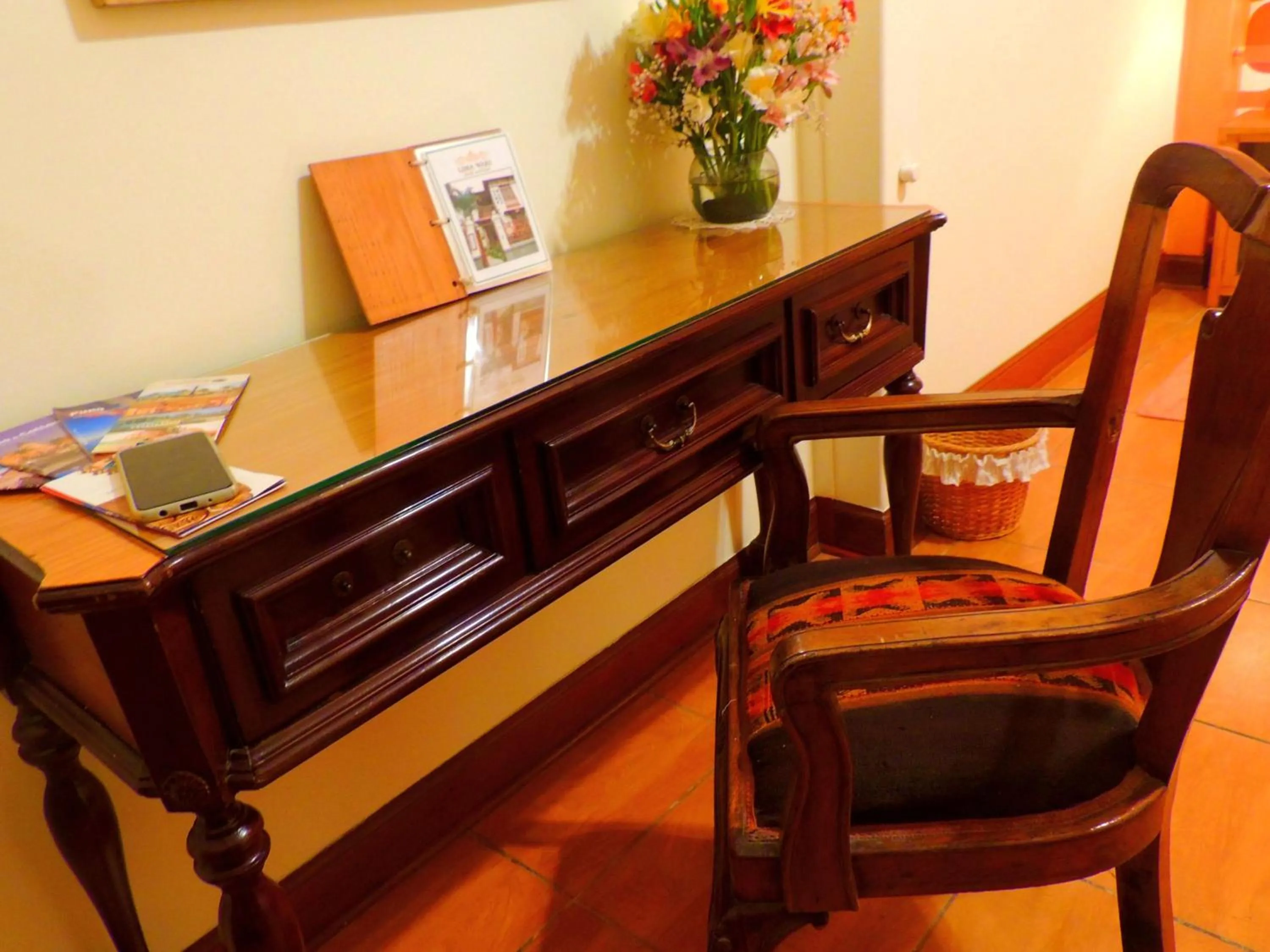 Seating area in Lima Wari Hotel Boutique