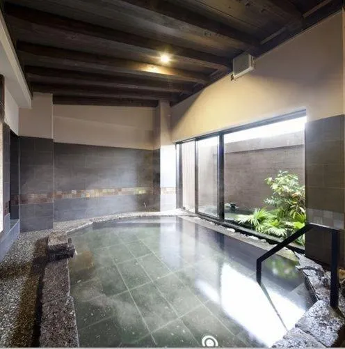 Hot Spring Bath in Silk Inn Kagoshima