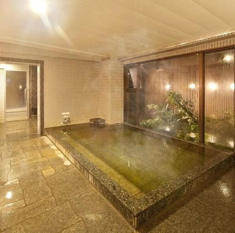 Hot Spring Bath in Silk Inn Kagoshima