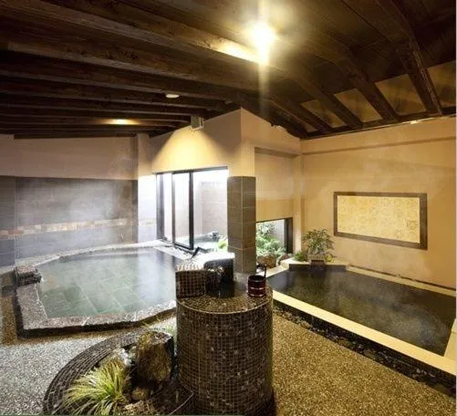 Hot Spring Bath in Silk Inn Kagoshima