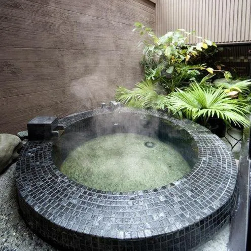 Hot Spring Bath in Silk Inn Kagoshima
