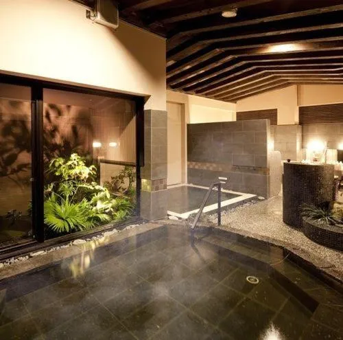 Hot Spring Bath in Silk Inn Kagoshima