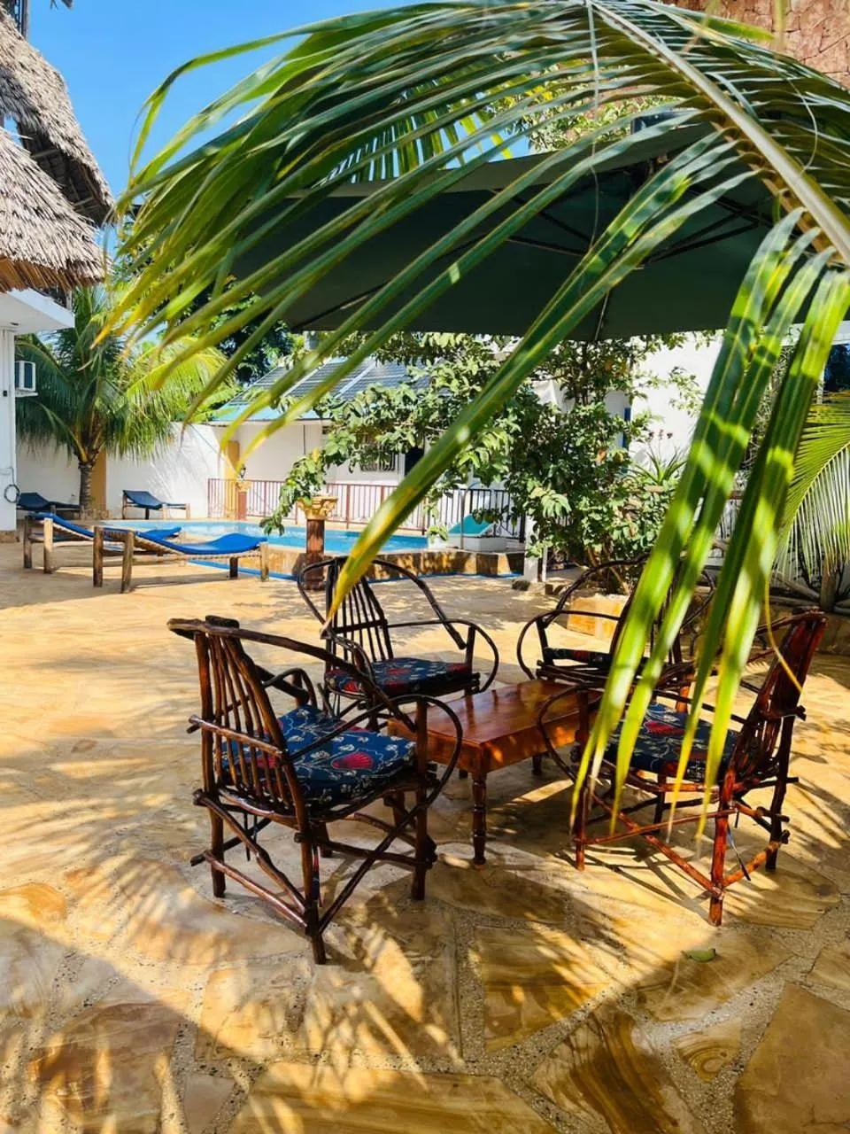 Patio in Boshowa Villas