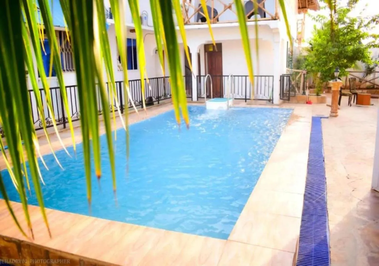 Pool view in Boshowa Villas