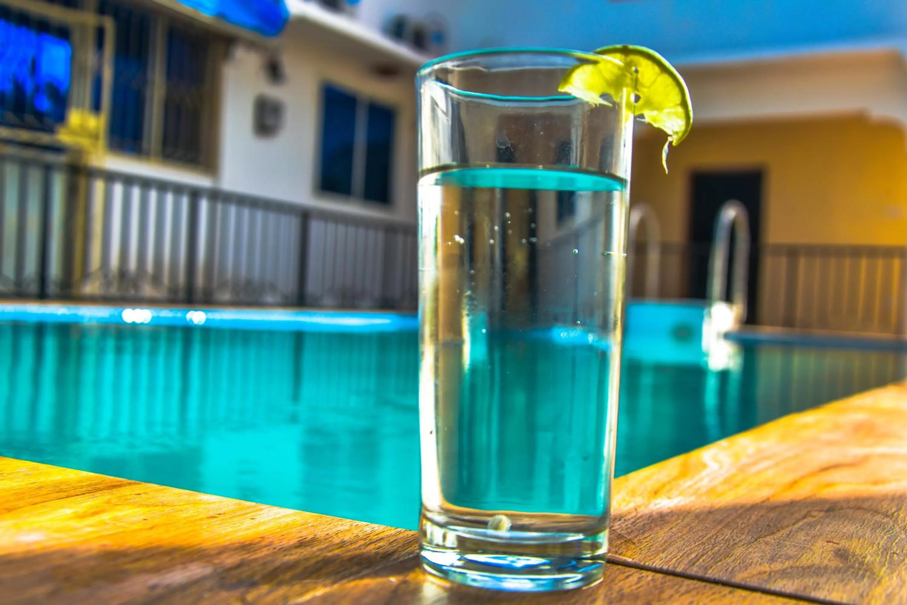Swimming pool in Boshowa Villas