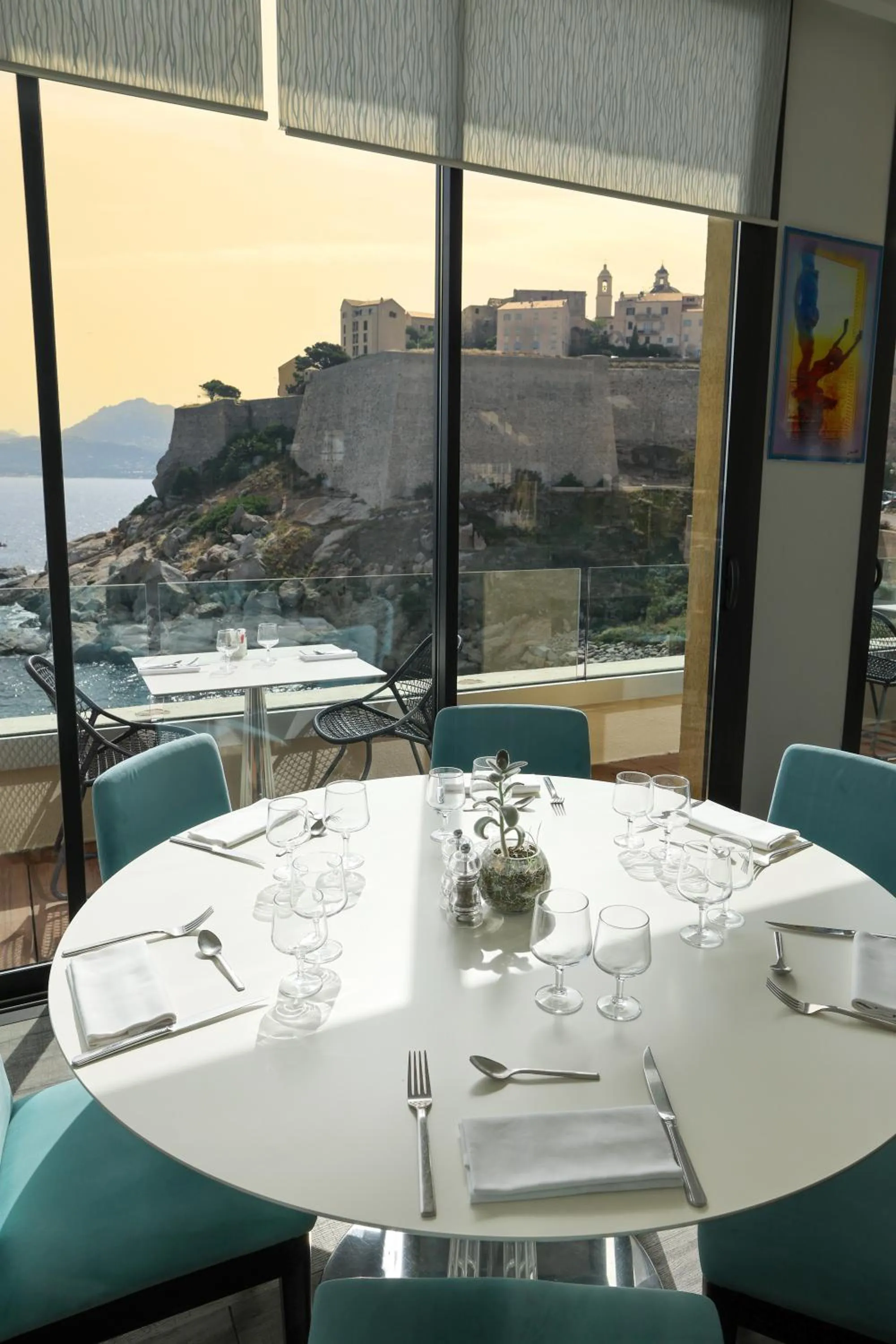 Dining area in Hotel Saint Christophe