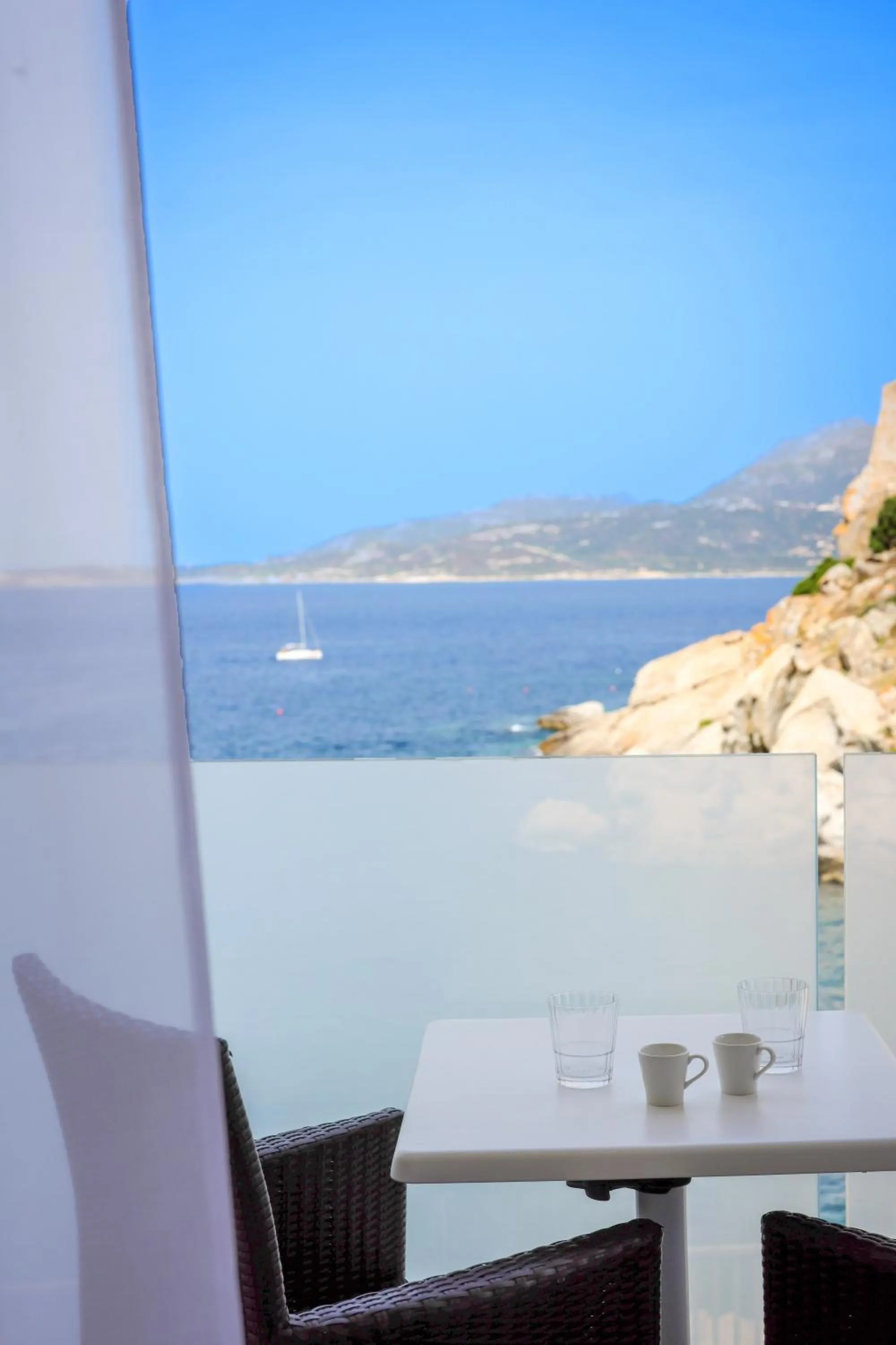 Balcony/Terrace in Hotel Saint Christophe