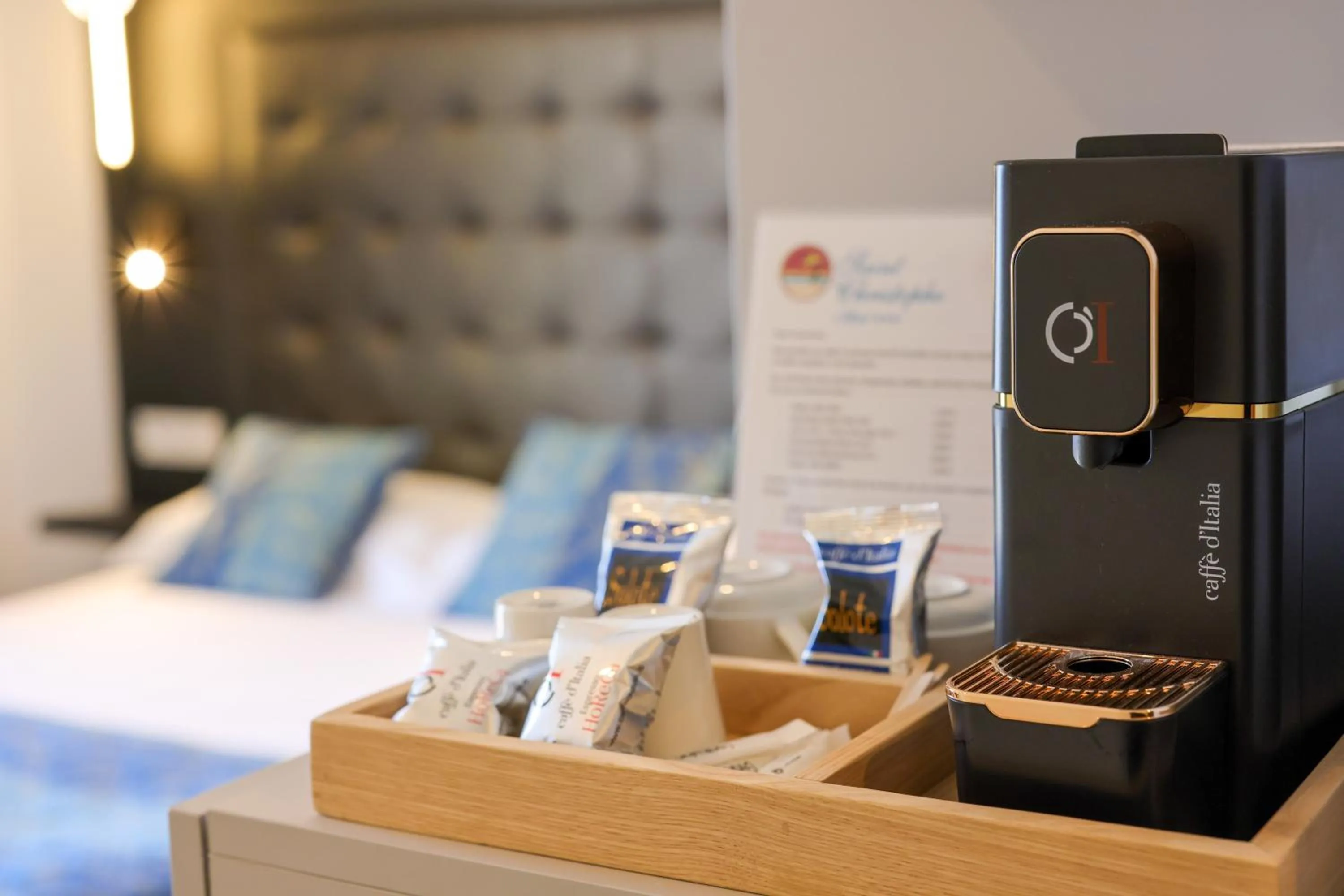 Coffee/tea facilities in Hotel Saint Christophe