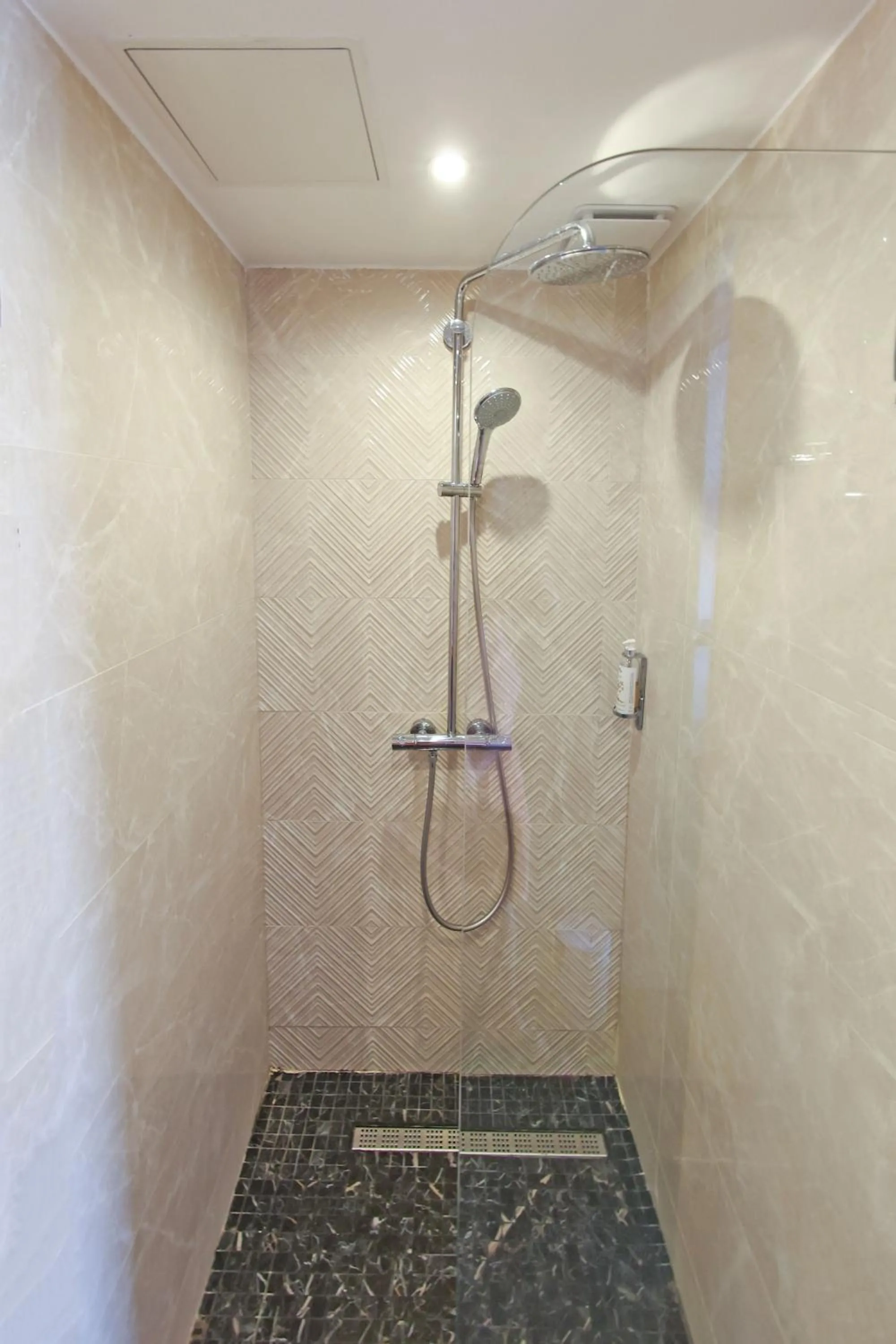 Shower in Hotel Saint Christophe