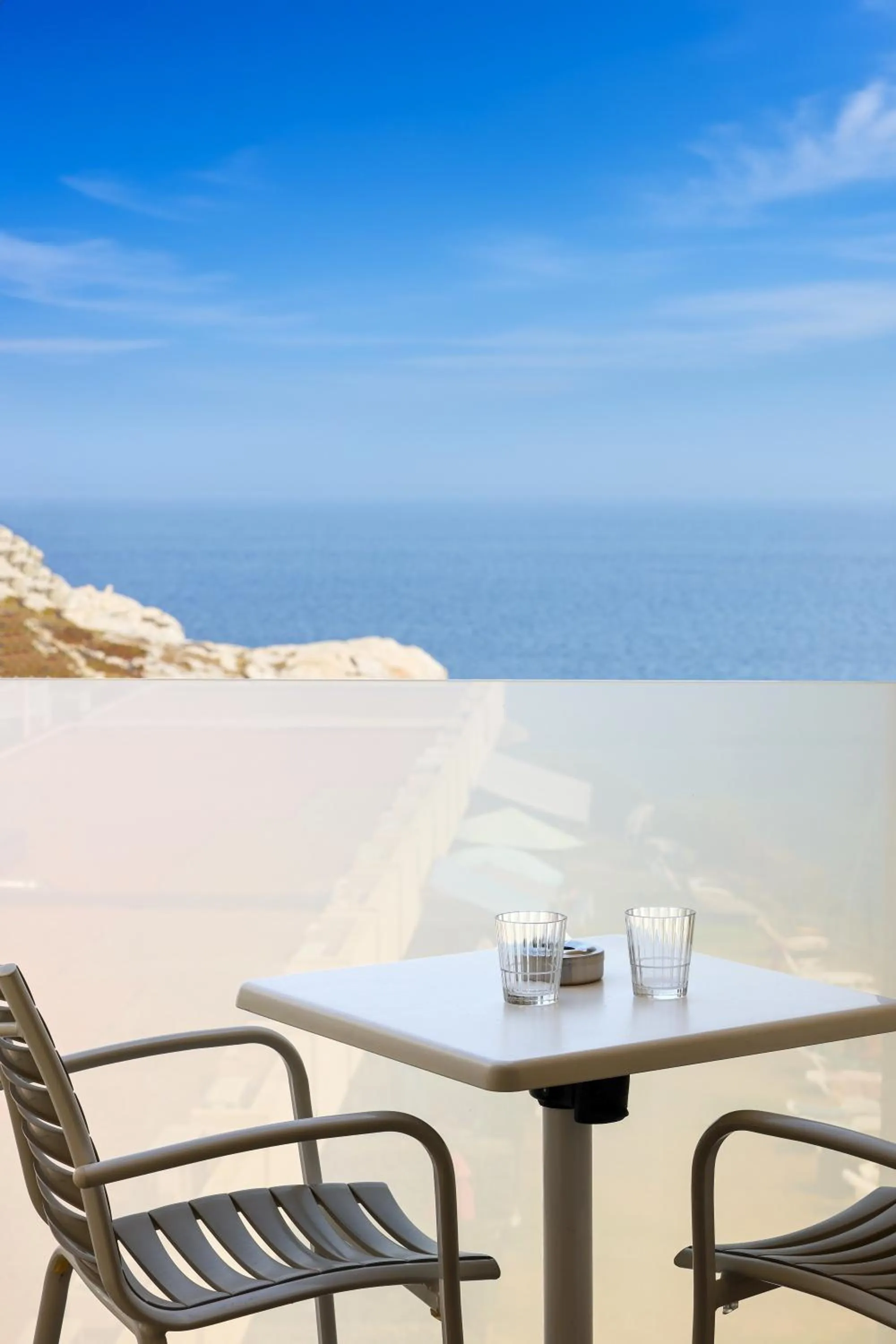 Balcony/Terrace in Hotel Saint Christophe