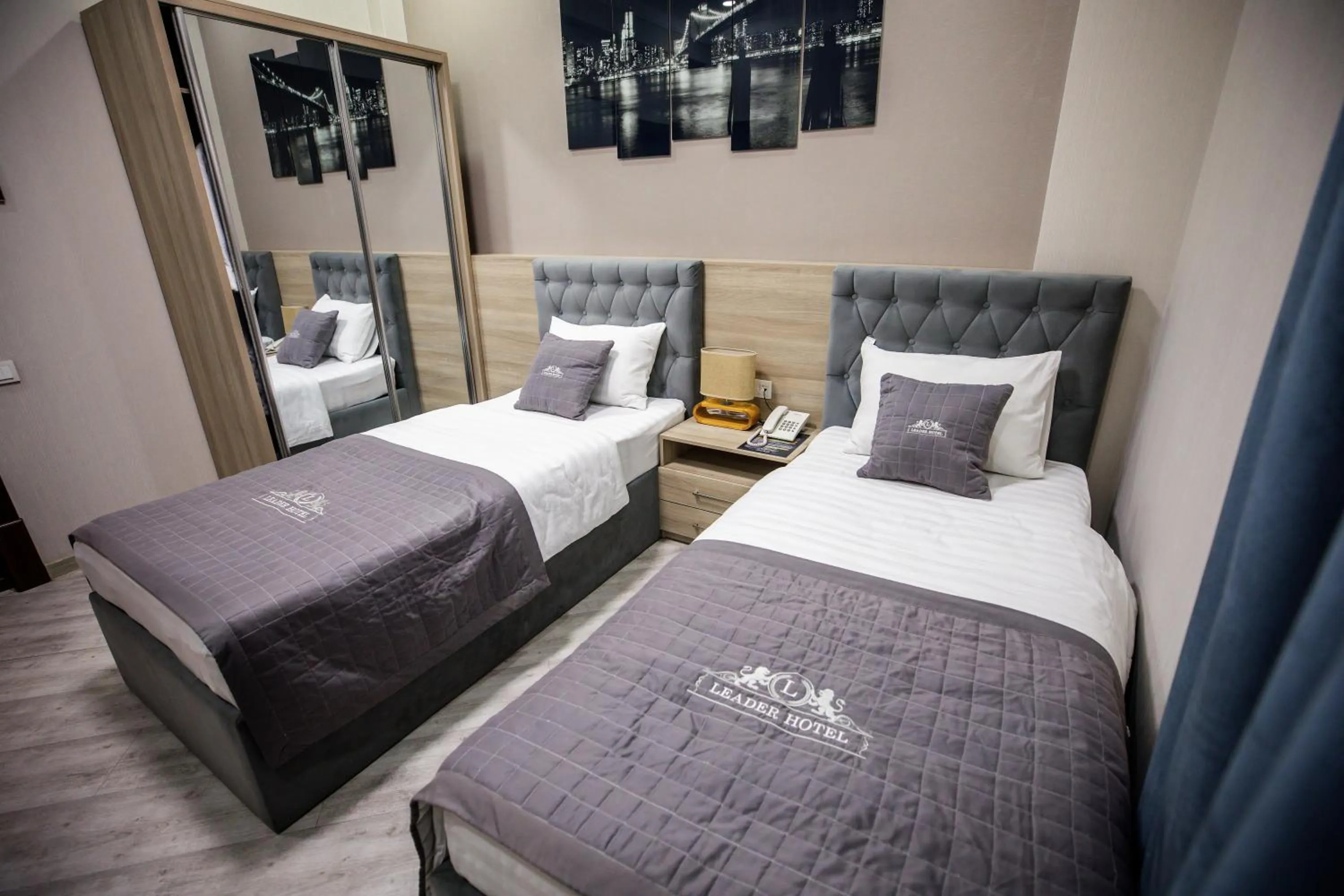 Photo of the whole room, Bed in Leader Hotel