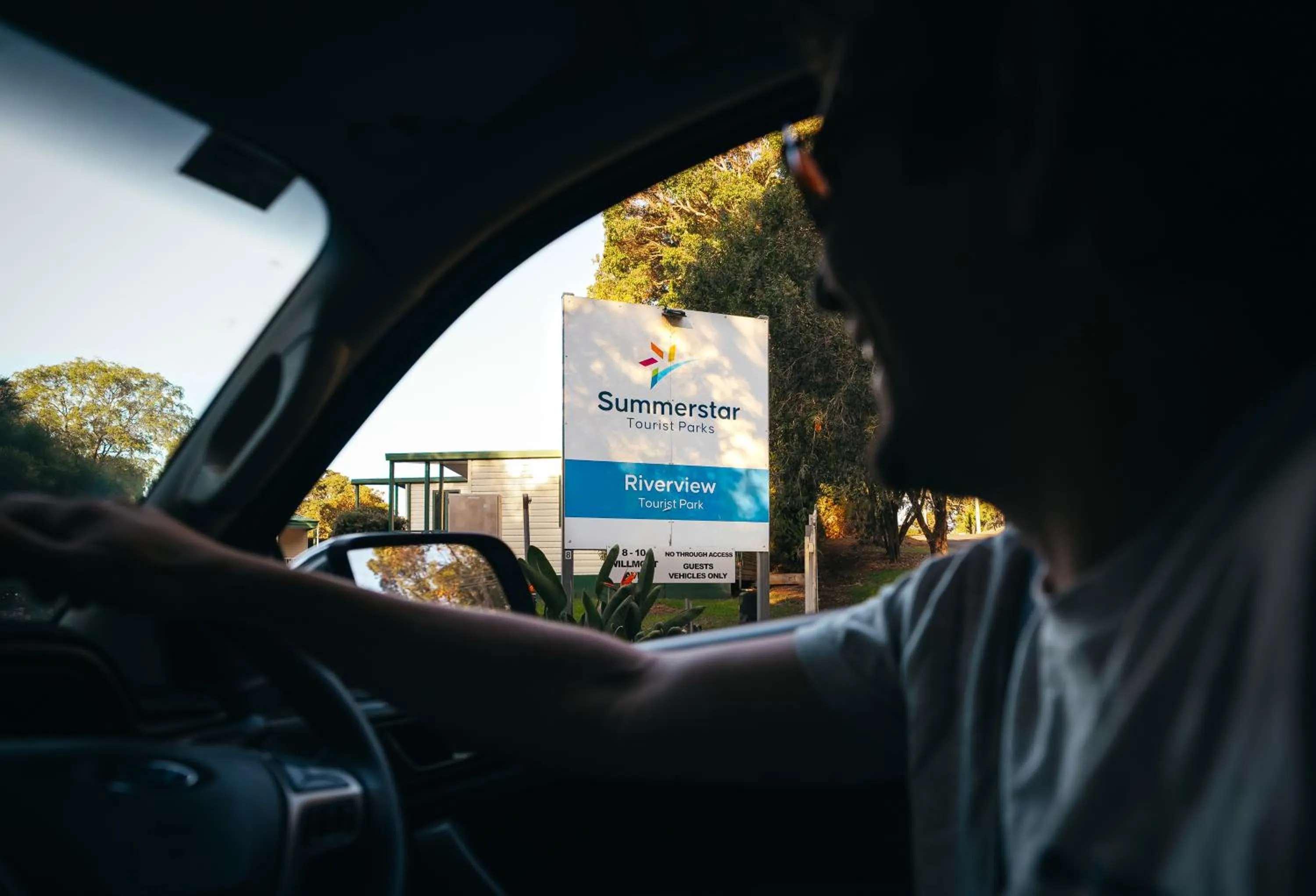 Facade/entrance in Riverview Tourist Park