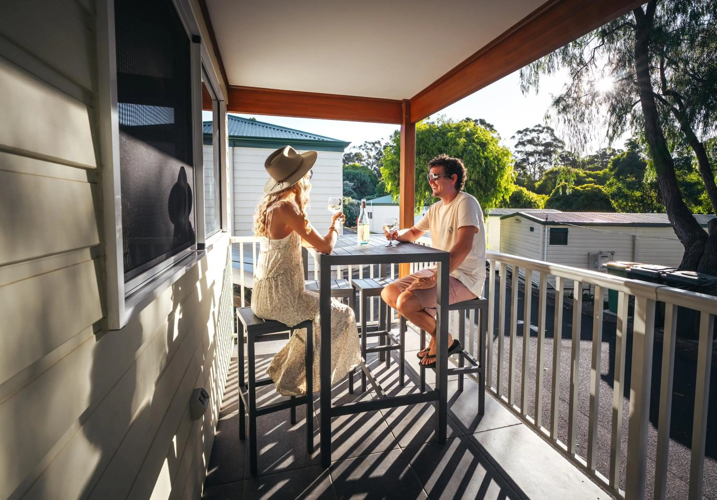 Balcony/Terrace in Riverview Tourist Park