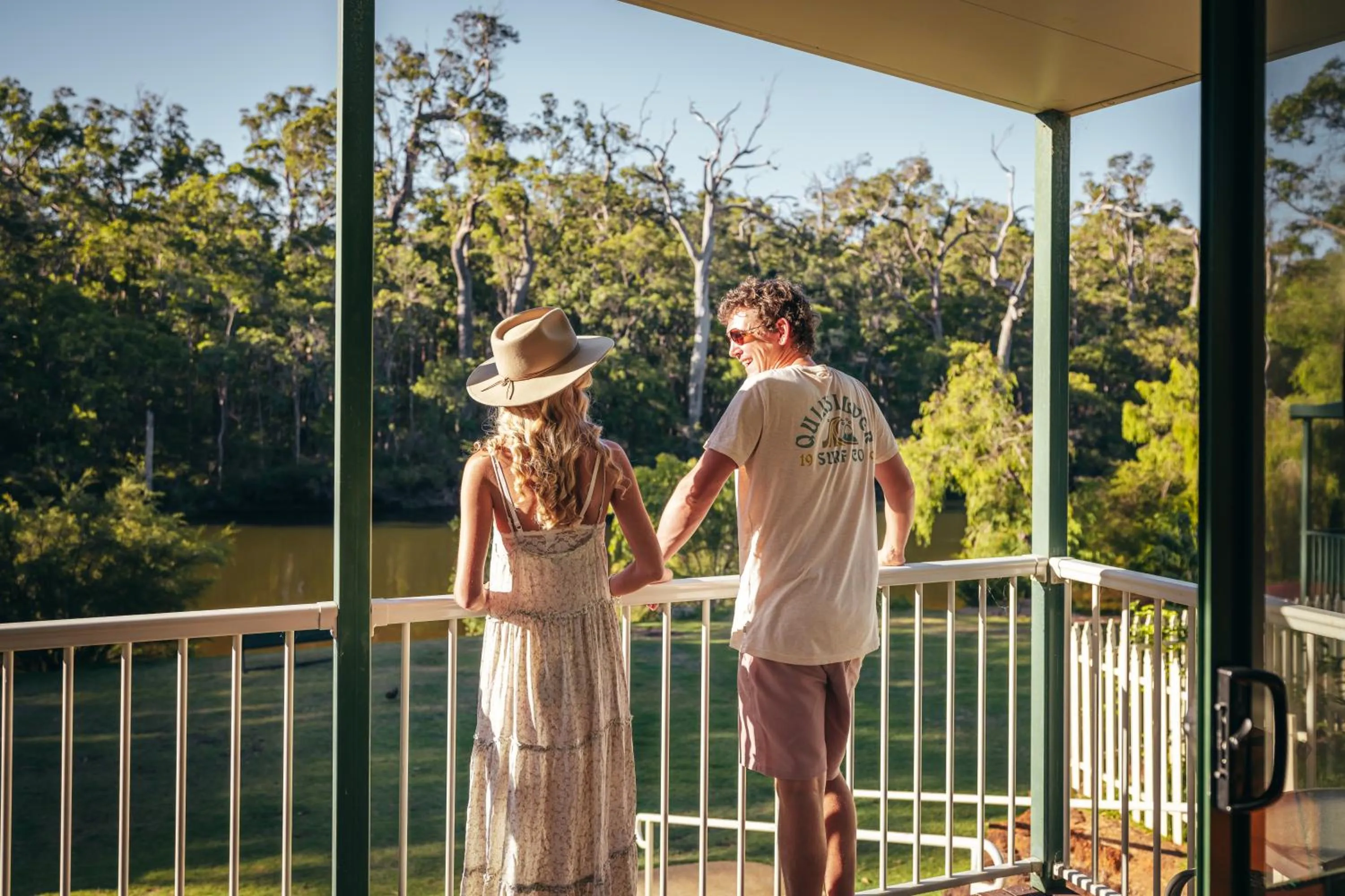 Balcony/Terrace in Riverview Tourist Park