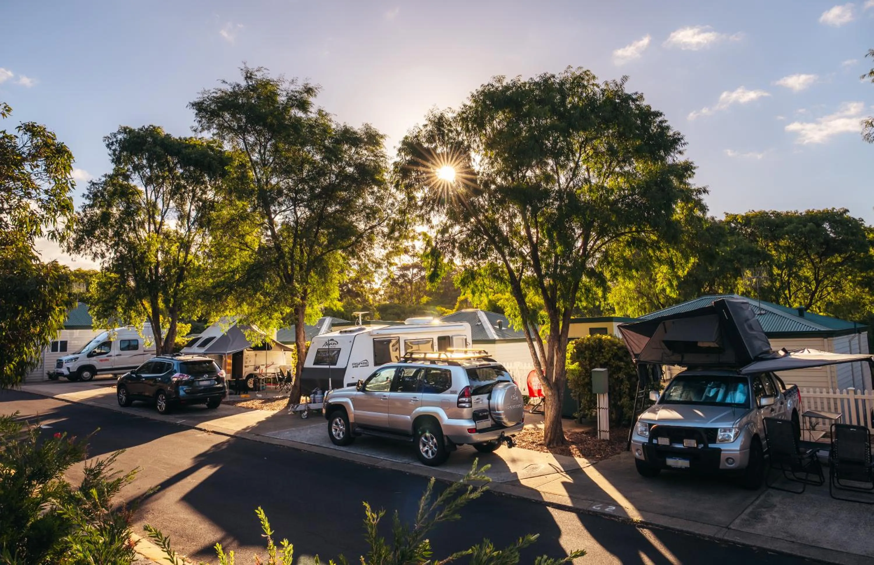 Property building in Riverview Tourist Park