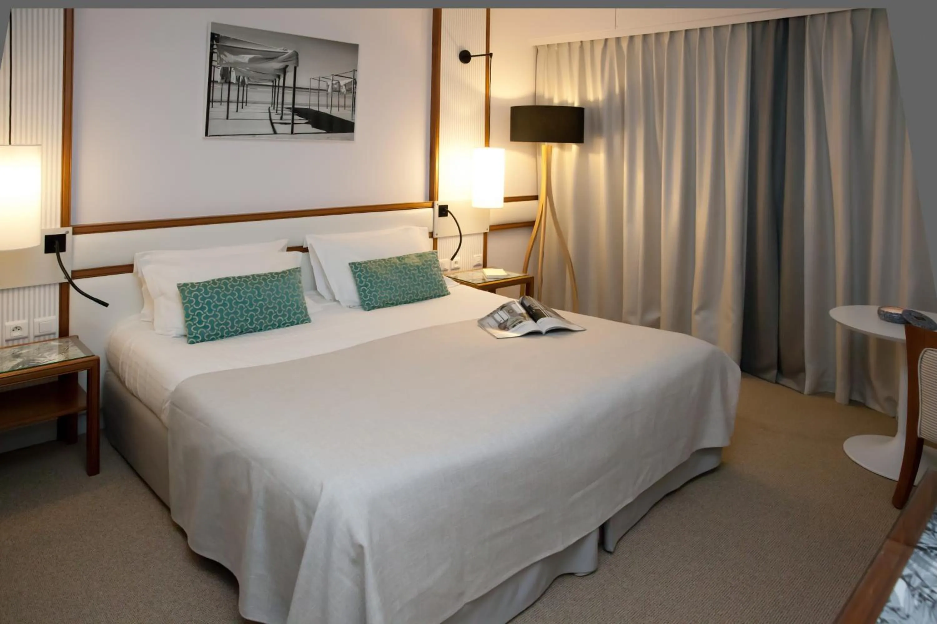 Bed in Atlantic Hôtel & Spa