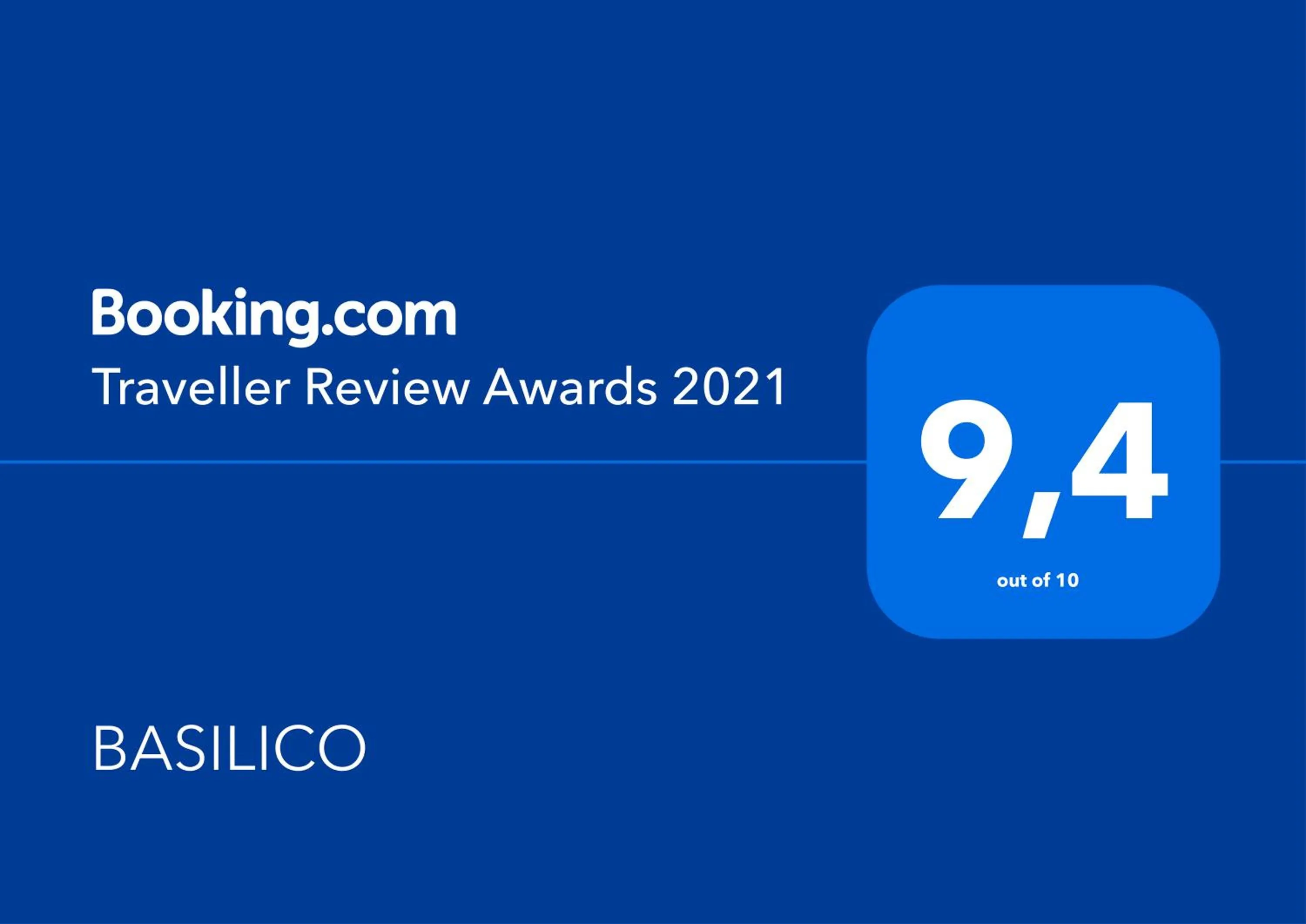 Certificate/Award, Logo/Certificate/Sign/Award in BASILICO Genova