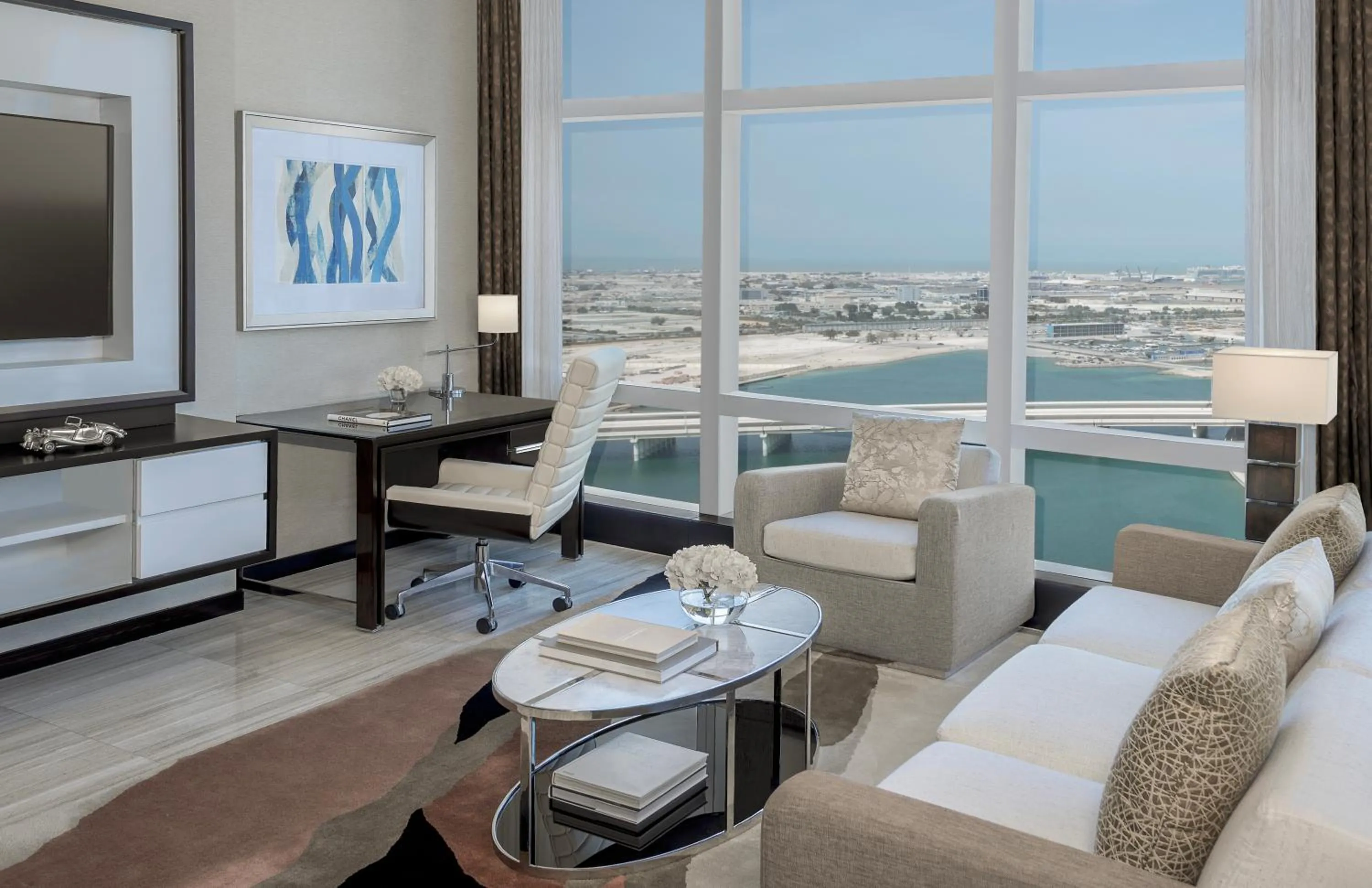 Living room in Rosewood Abu Dhabi
