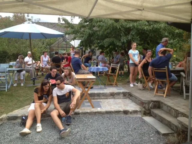 People in In de gloria