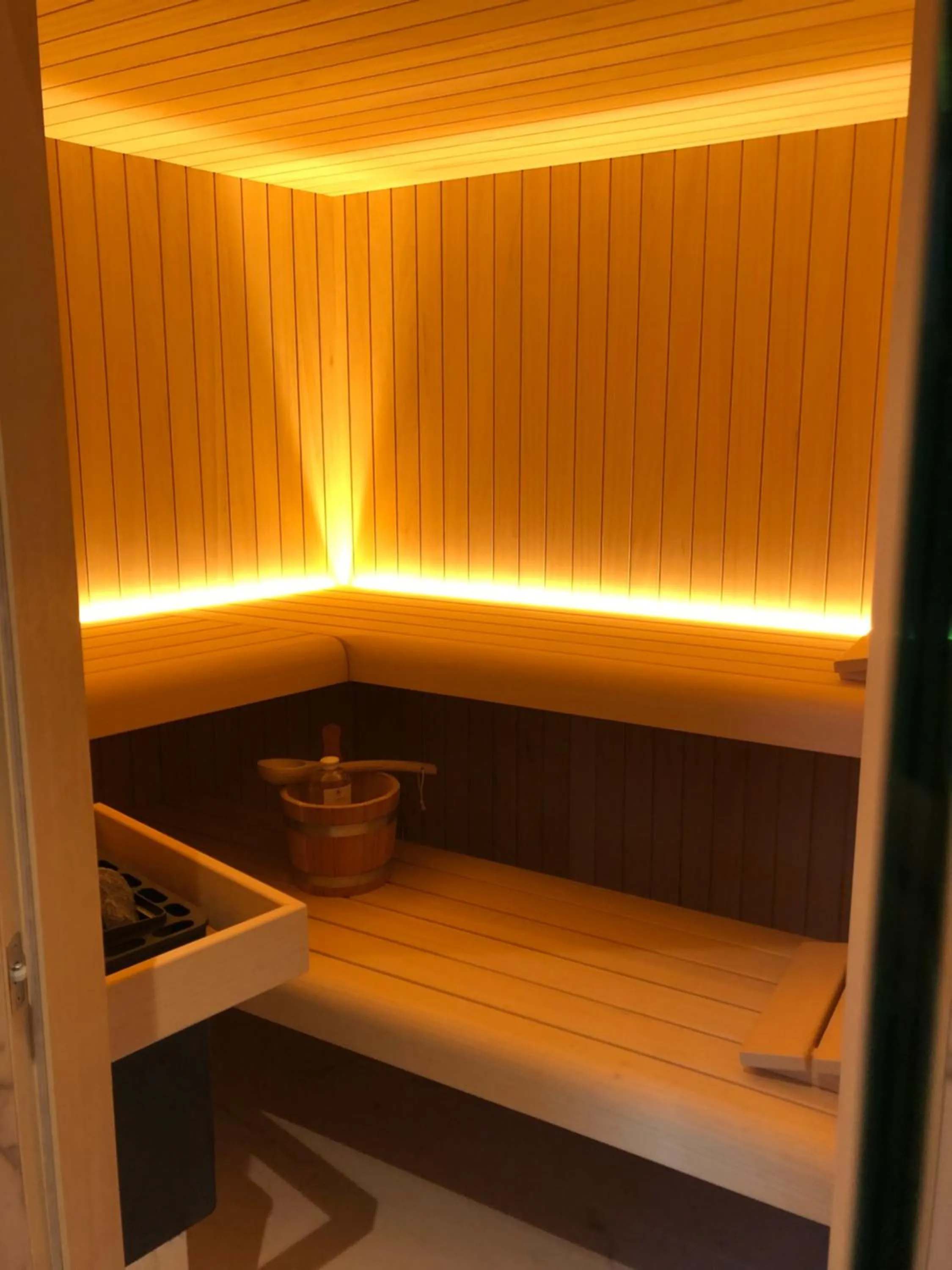 Sauna in In de gloria