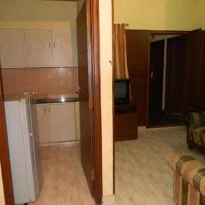 Kitchen or kitchenette in Shoba Suites-Kammanahalli