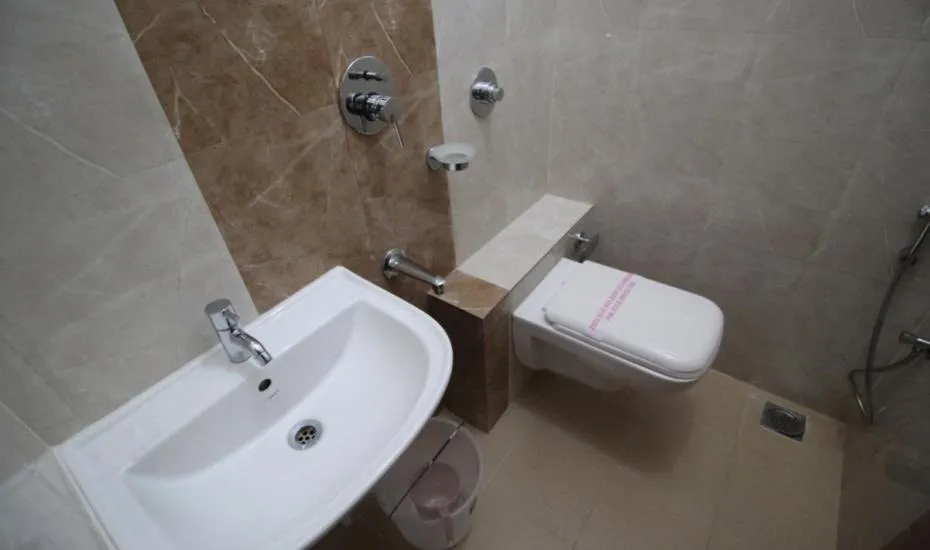 Bathroom in Shoba Suites-Kammanahalli