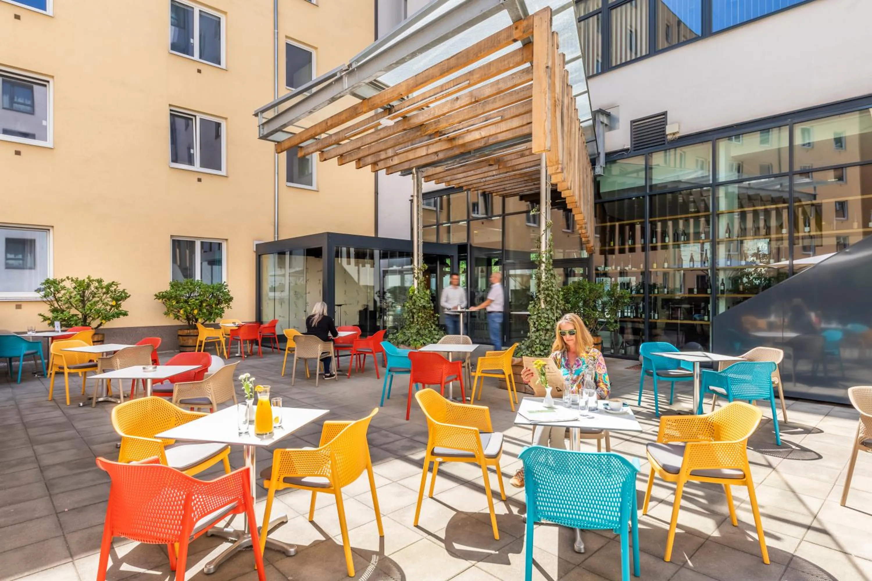 Restaurant/places to eat in Hotel Zeitgeist Vienna Hauptbahnhof