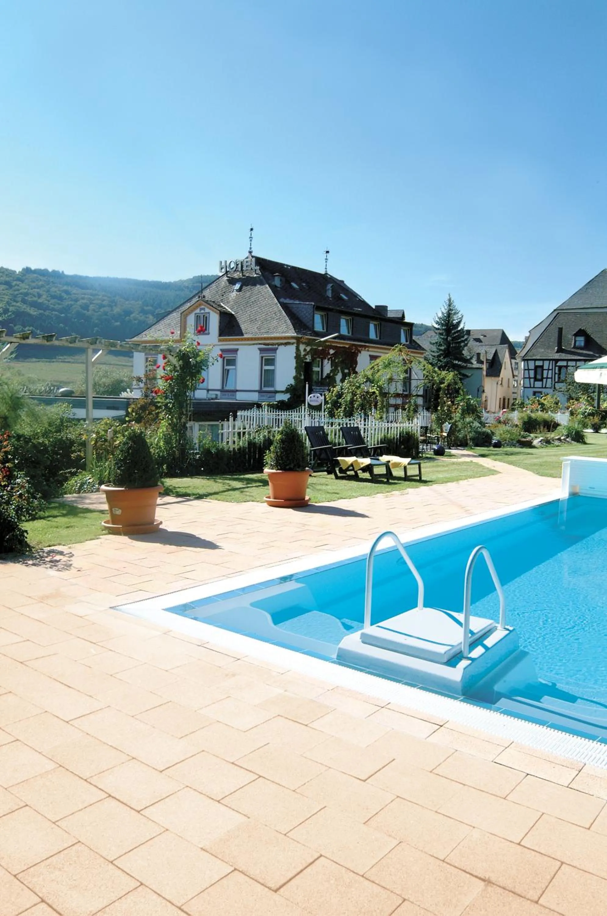 Swimming pool in Hotel Winzerverein