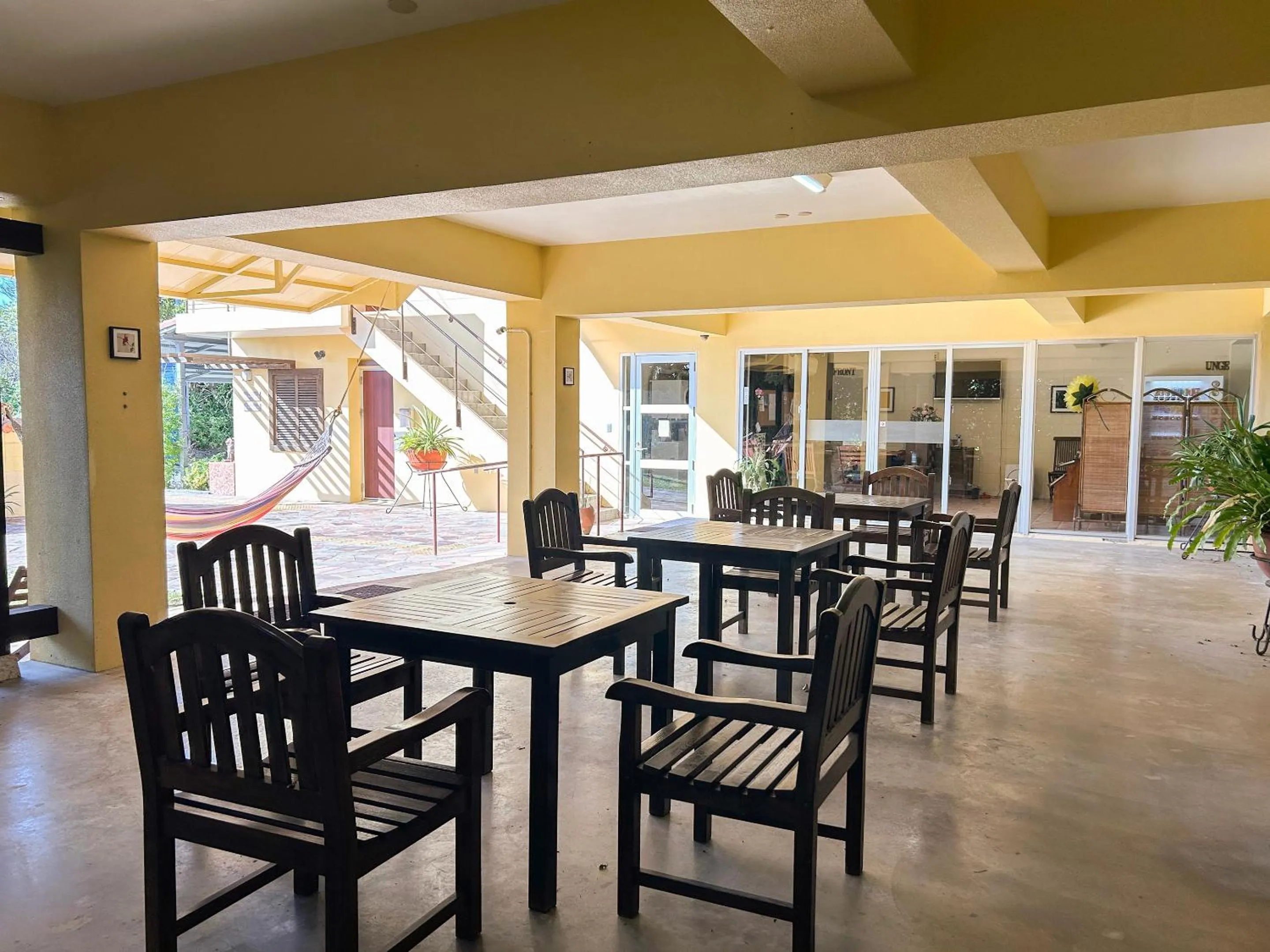 Area and facilities in Pension Sunset Beach