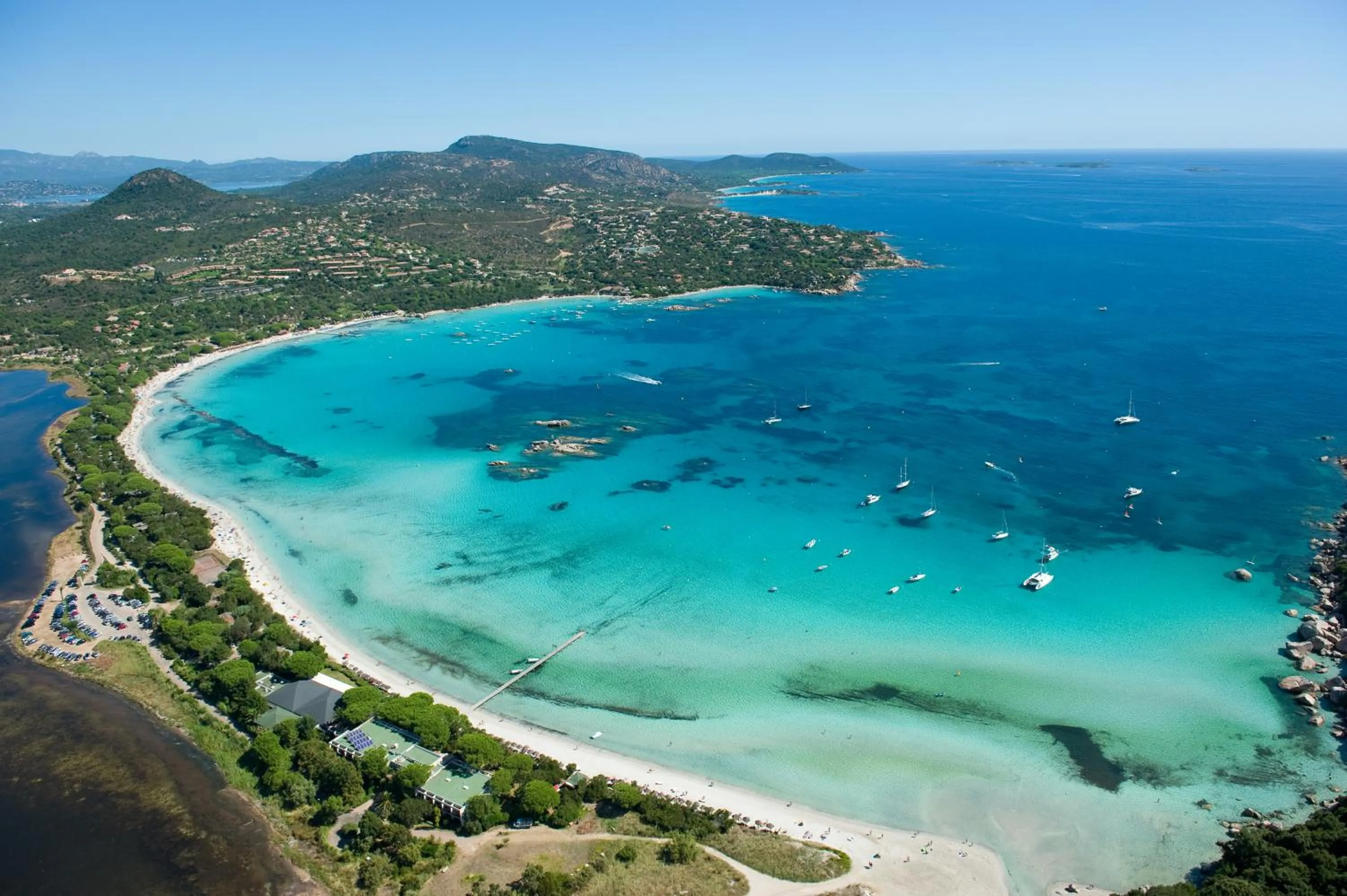 Bird's eye view in Résidence Cala Sultana