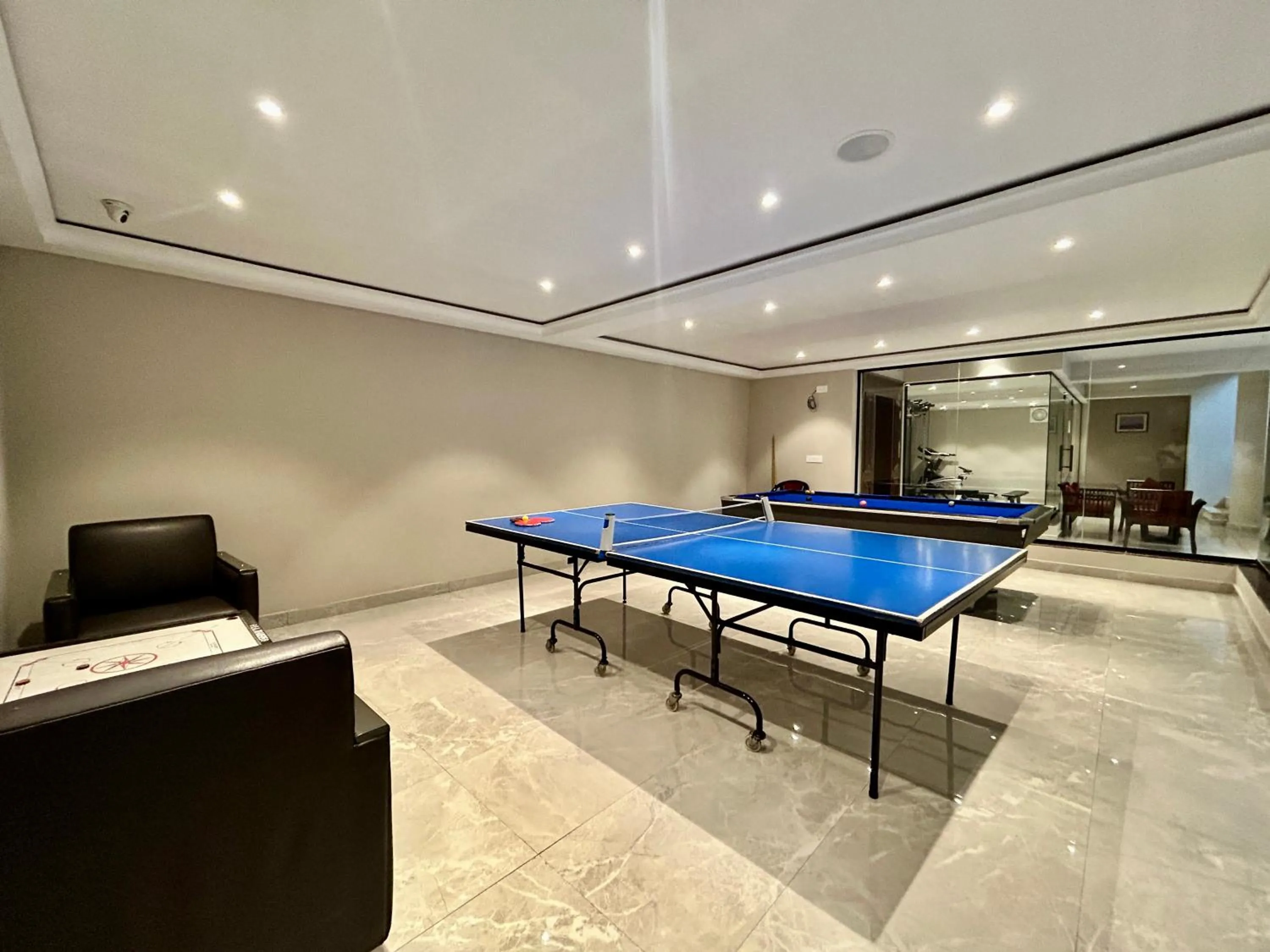 Game Room in Indraprastha Resort - Centrally Heated Rooms, with Gym, Games & Spa