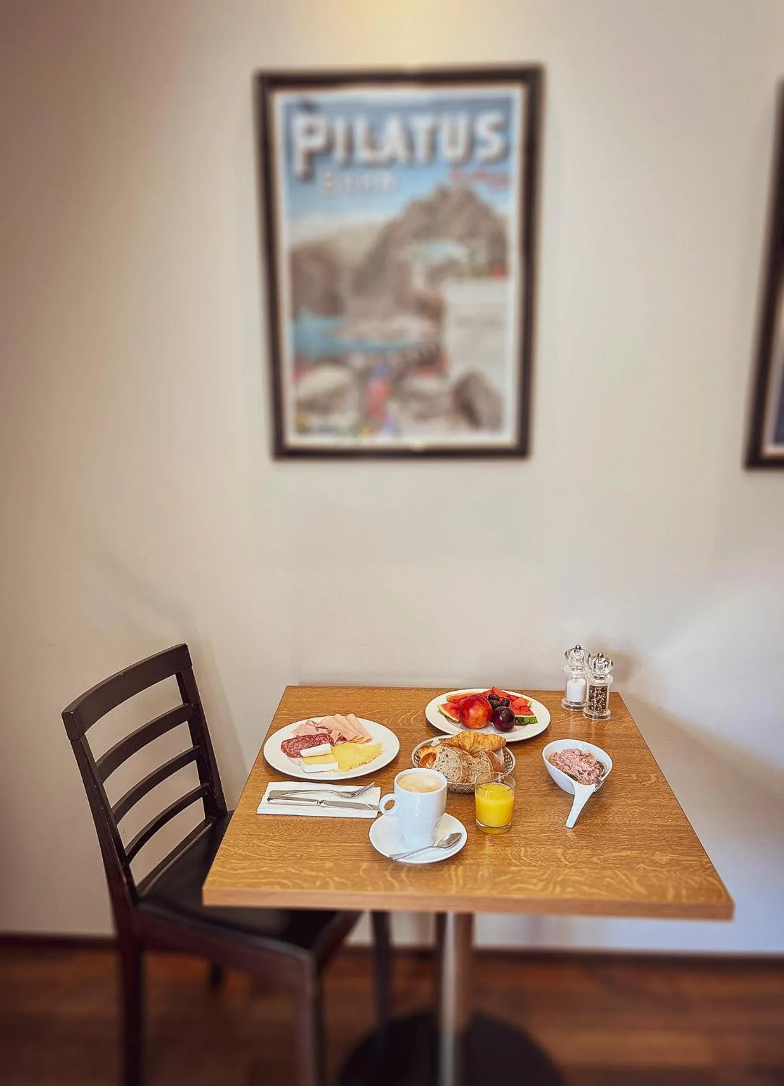 Food and drinks in Gasthaus zur Waldegg