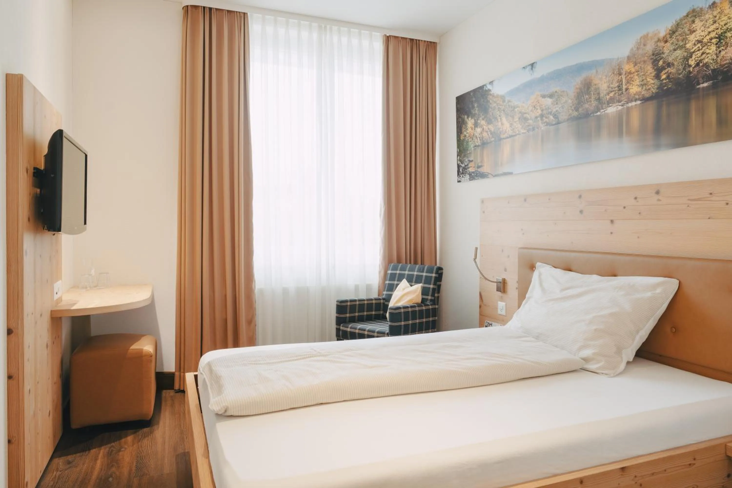 Bed in Boutique Hotel Waldegg