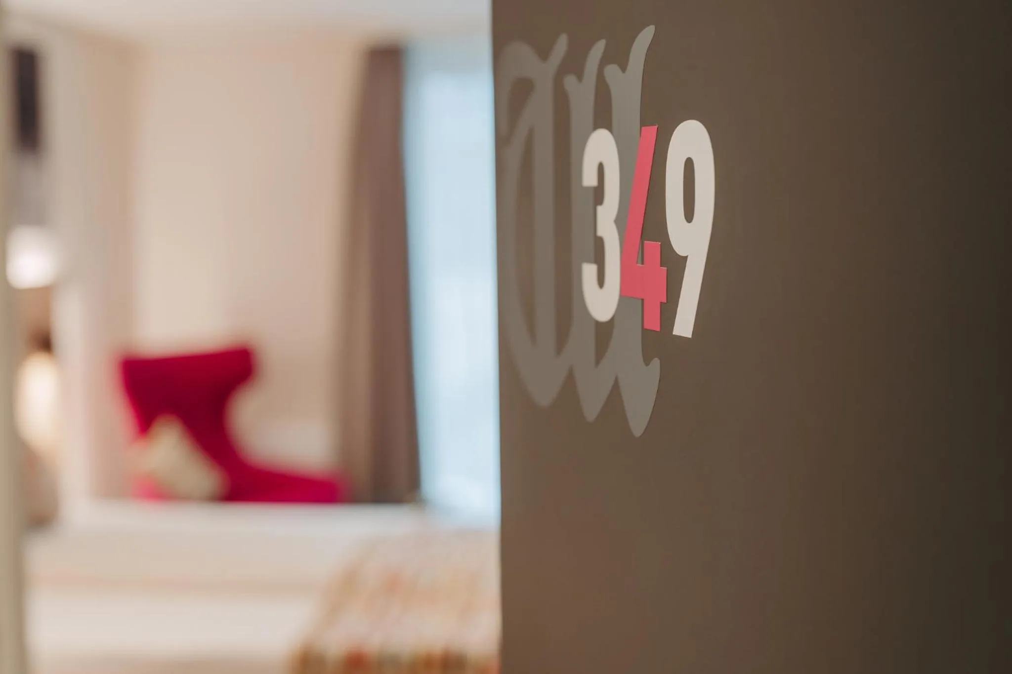 Bed in Boutique Hotel Waldegg - Self-Check-in